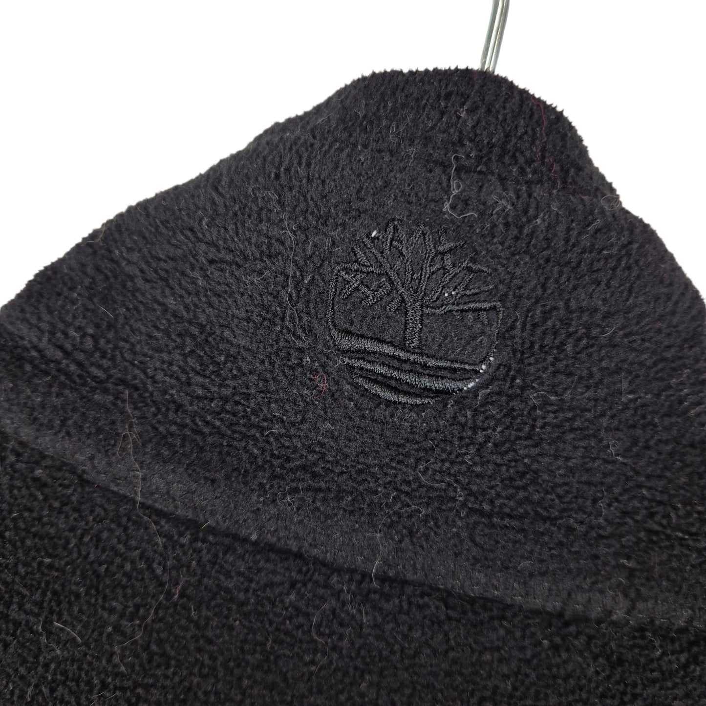 Timberland Black Fleece Zip Jumper Size L