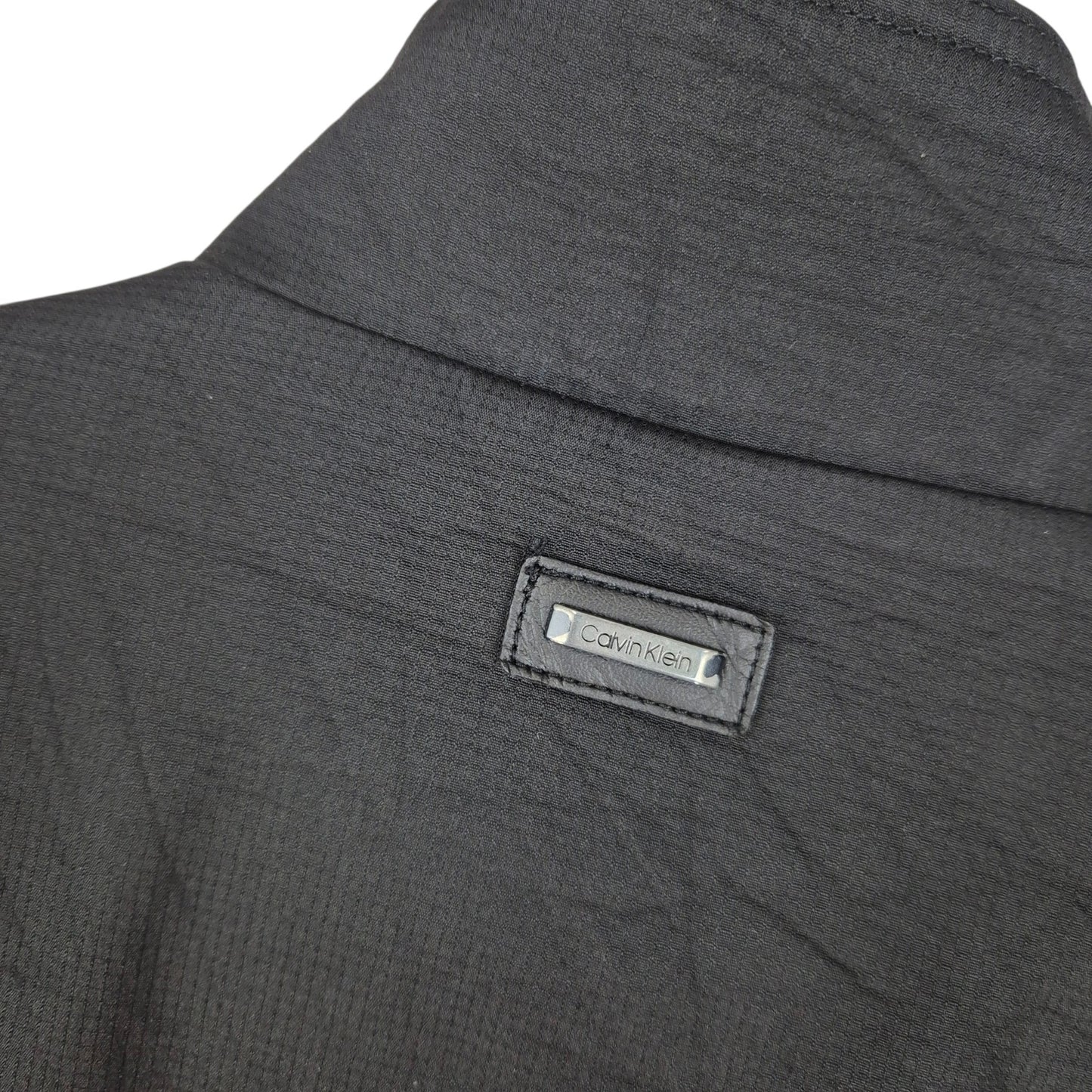 Calvin Klein Black Heavy Quilted jacket Size L