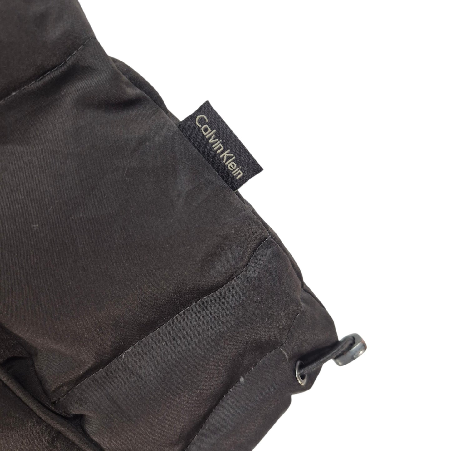 Calvin Klein Womens Dark Brown Padded Down Vest Size M