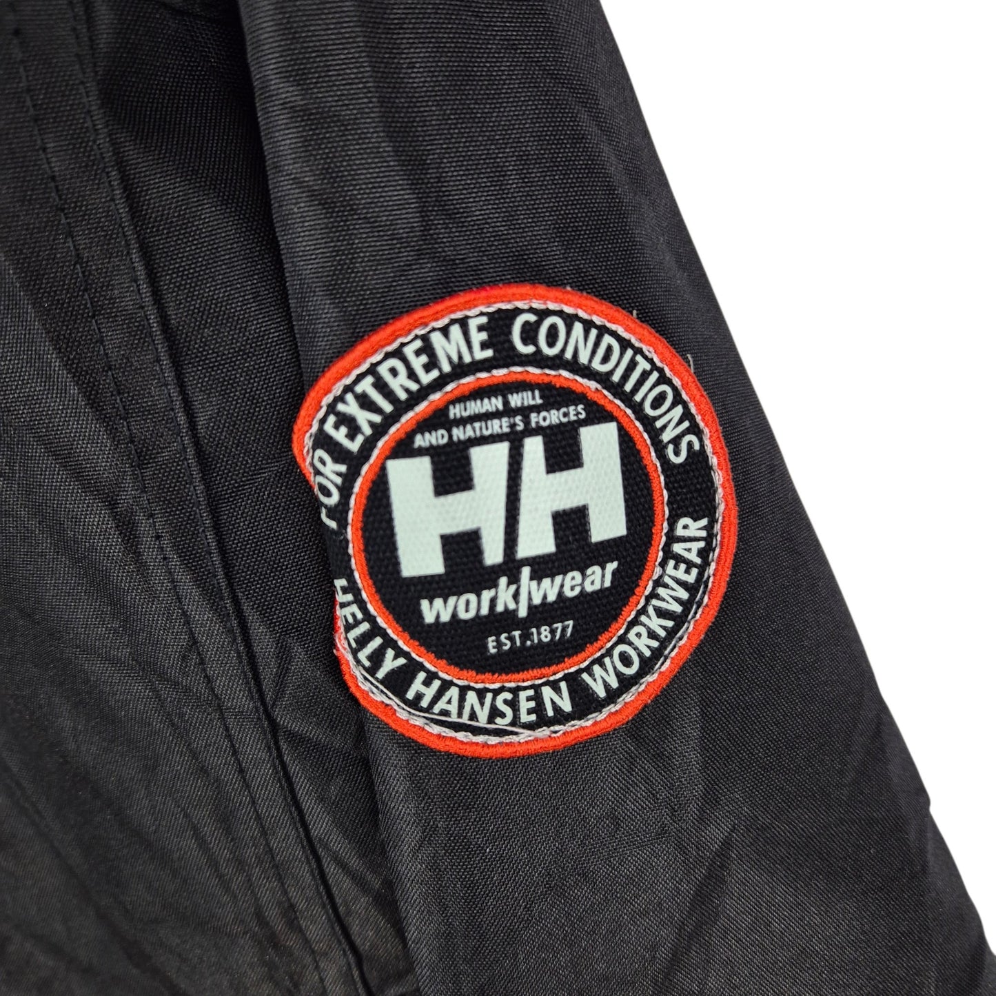 Helly Hansen Workwear Black Heavy Nylon Jacket Size L