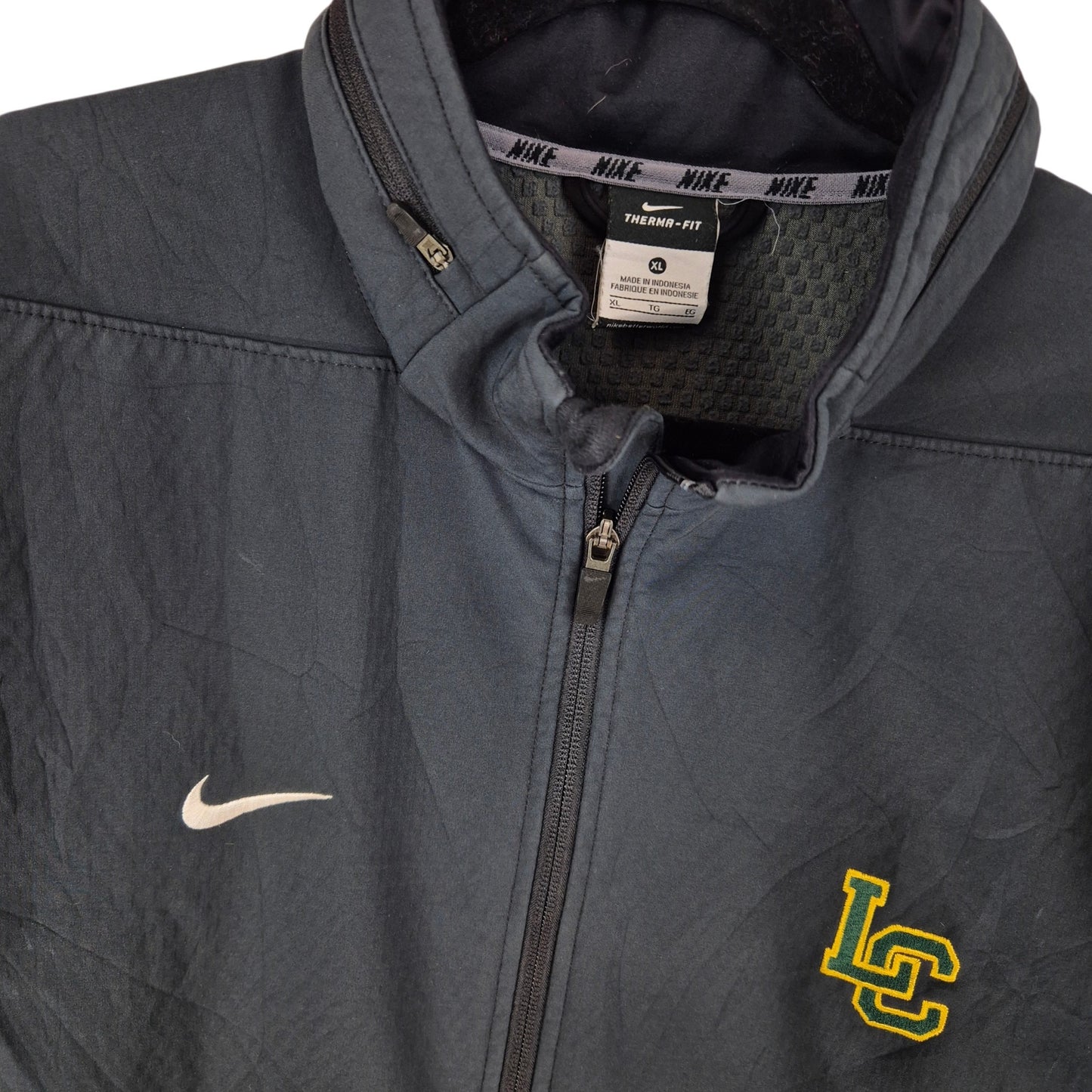 Nike Grey Therma Fit Windbreaker Jacket Size XL