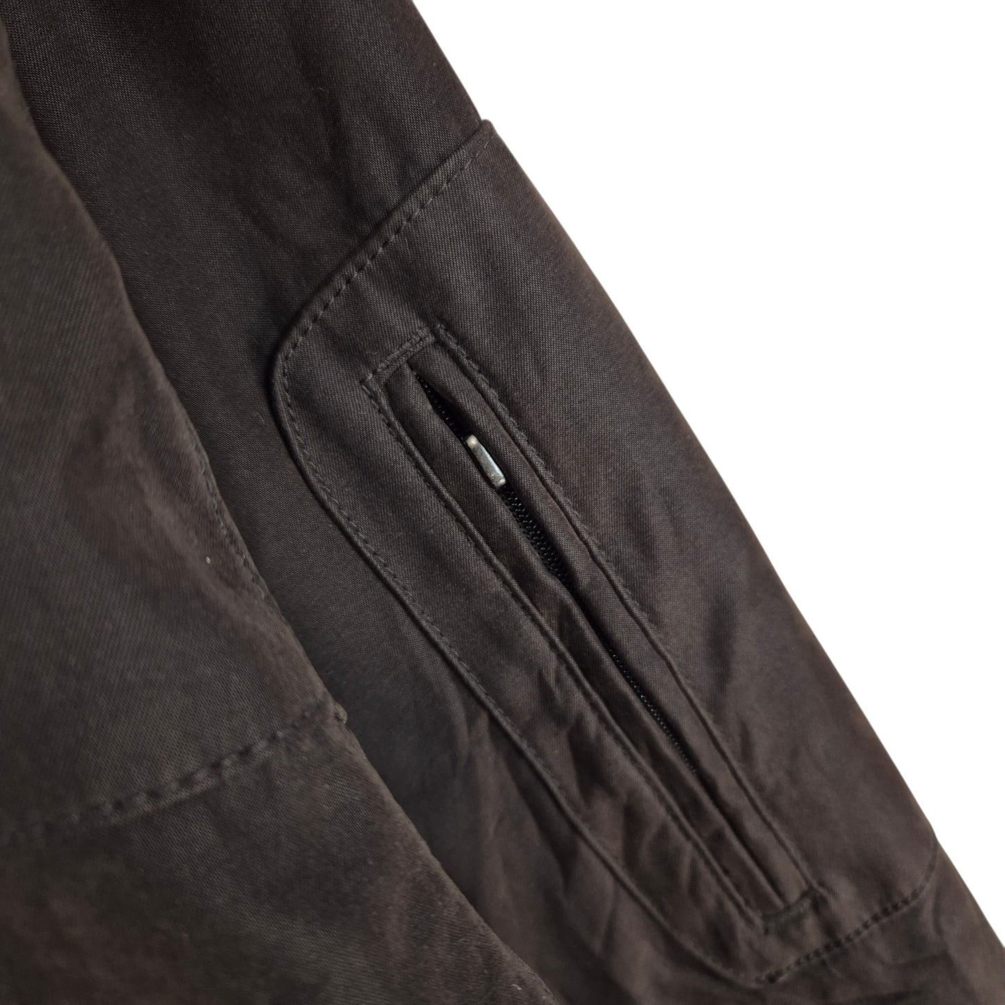 Michael Kors Dark Brown Heavy Quilted Jacket Size XL
