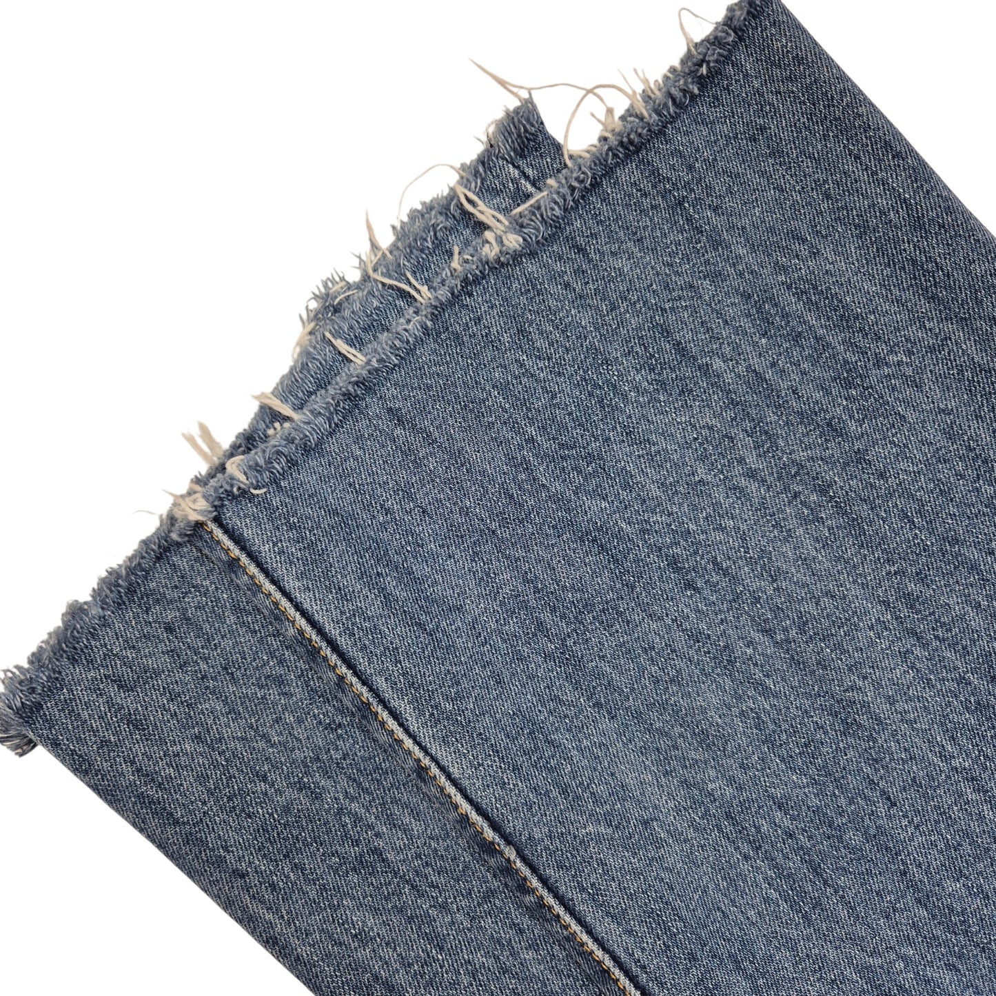 Vintage Levis 501 Jeans 2000's Blue Heavy Rigid Cropped Denim W33
