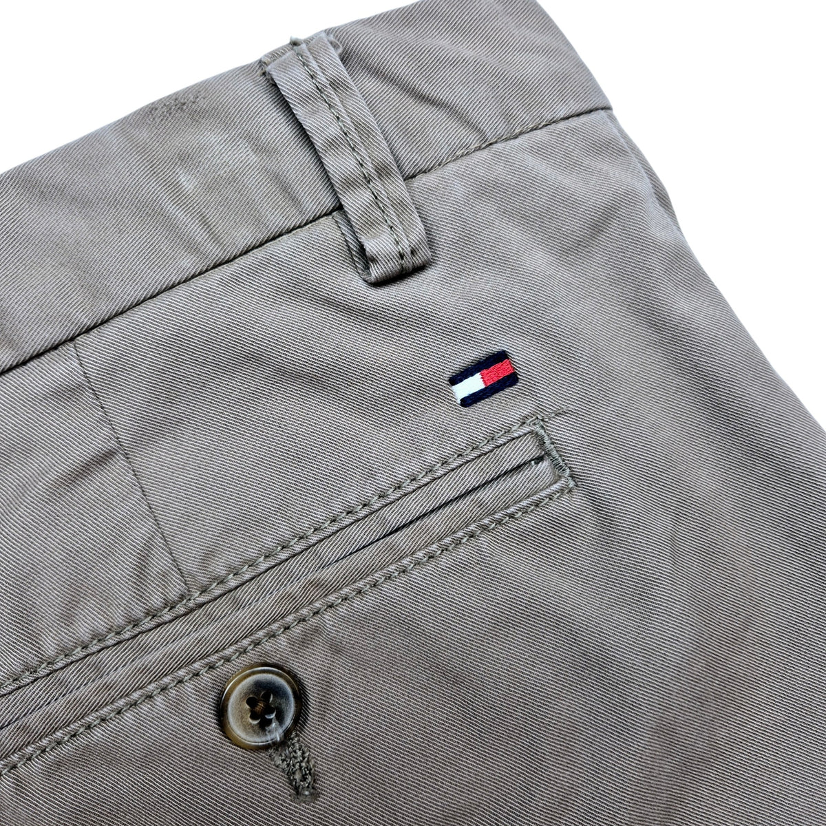 Tommy Hilfiger Brown Slim Fit Chino Pants W33