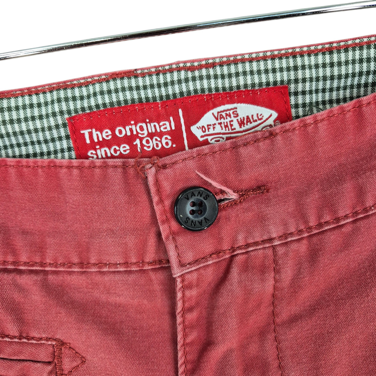 Vans Red Chino Shorts W33