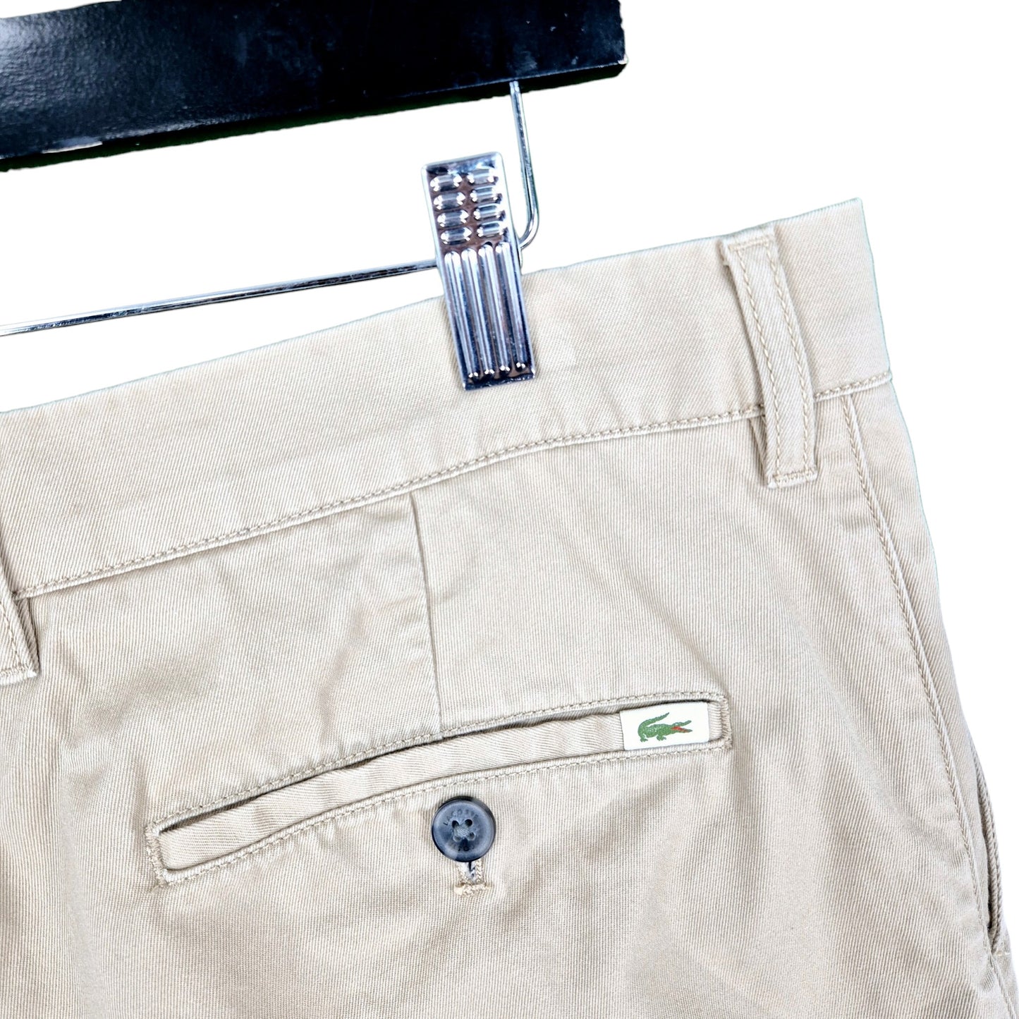 Lacoste Light Brown Chino Shorts W34