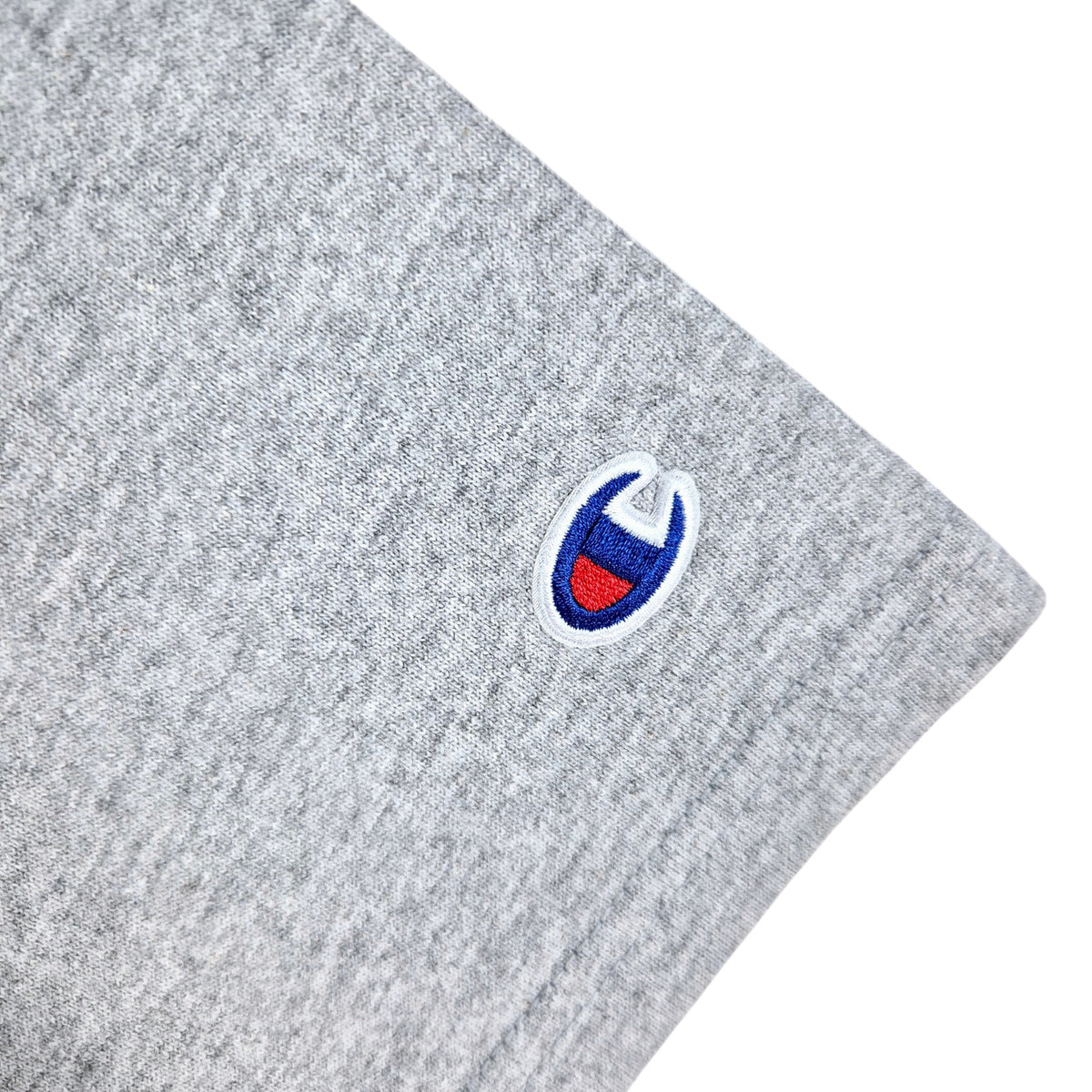 Vintage Champion Light Grey Chenille Tee Shirt Size M