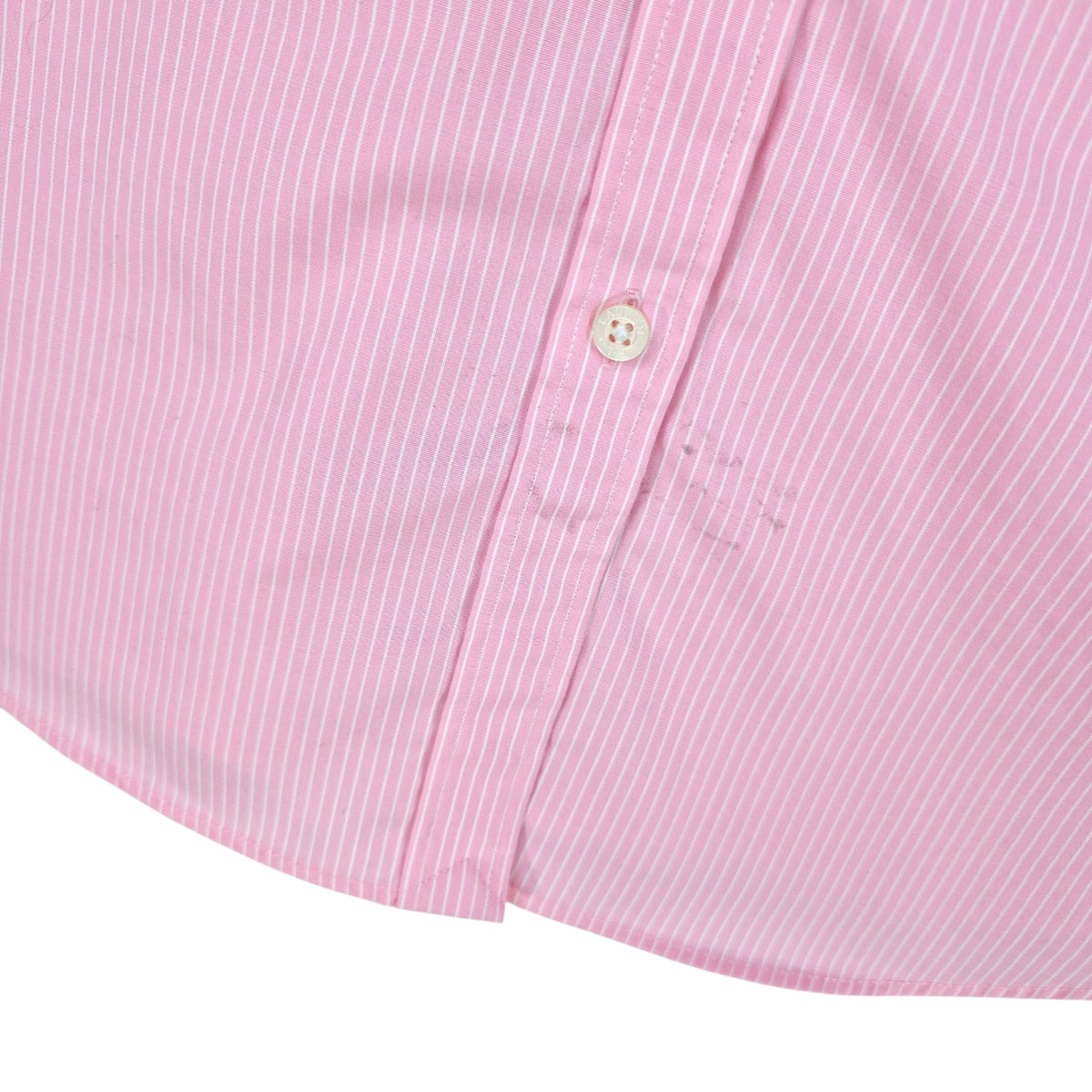Vintage Ralph Lauren Green Label Pink Dress Shirt Size L