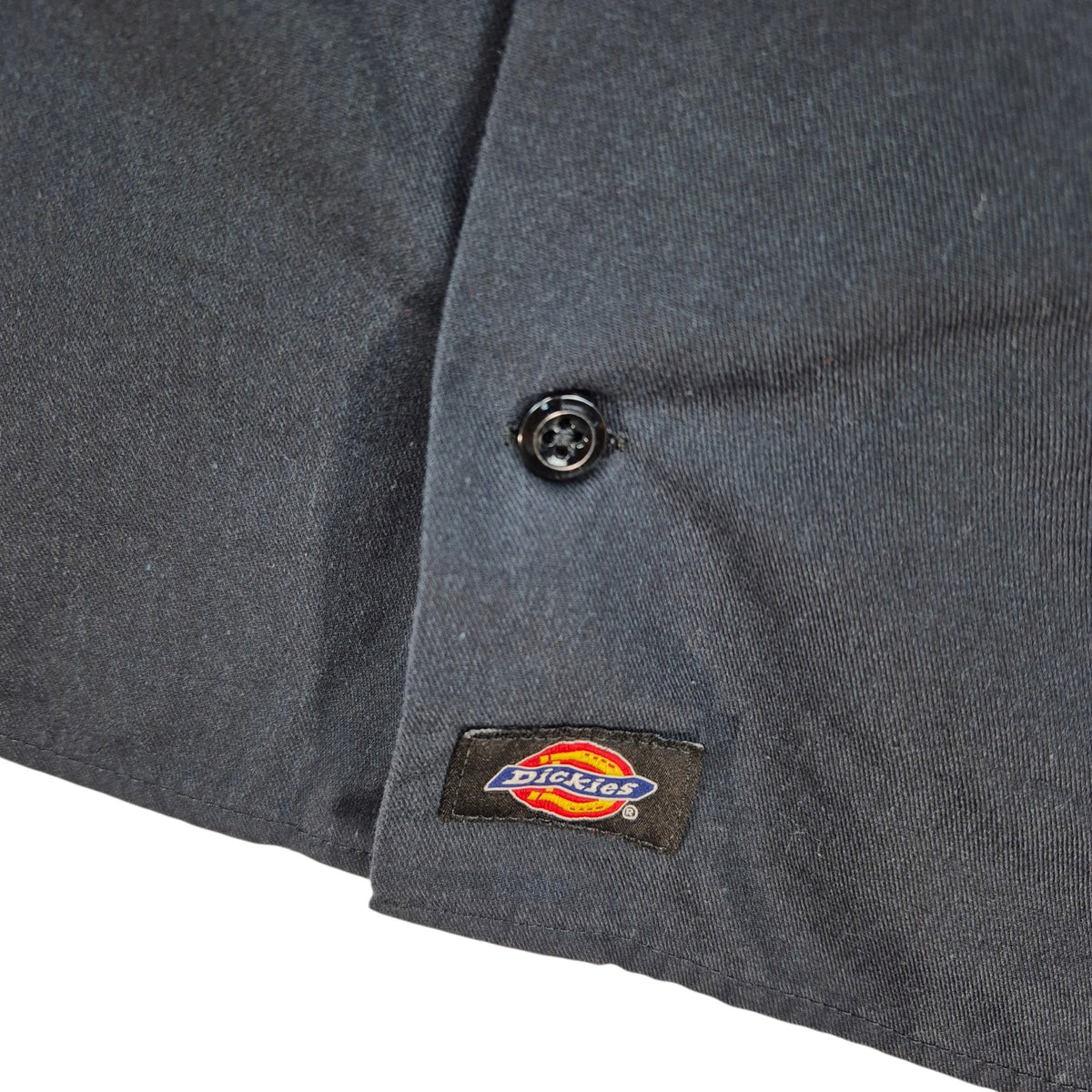 Dickies Black & Grey Short Sleeve Button Shirt Size 3XL