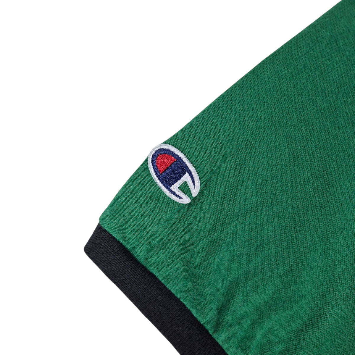 Champion Green Basic Embroidered Tee Shirt Size L