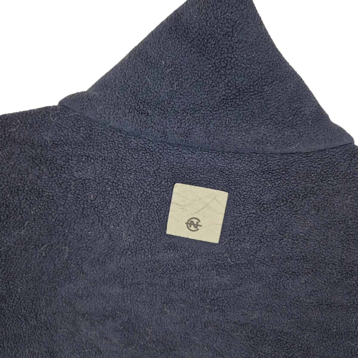 Vintage Nautica Competition 90's Dark Blue Fleece Zip Jumper Size S