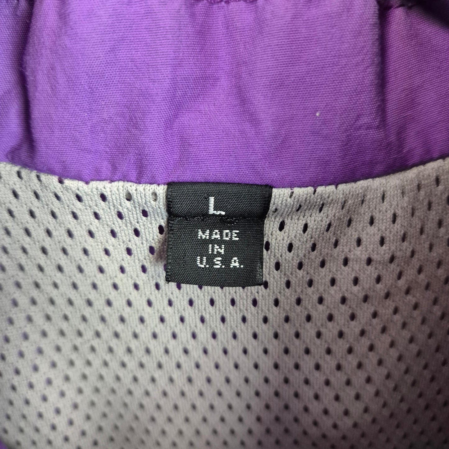 Vintage Patagonia 90's Purple USA Made Spray Jacket Size L