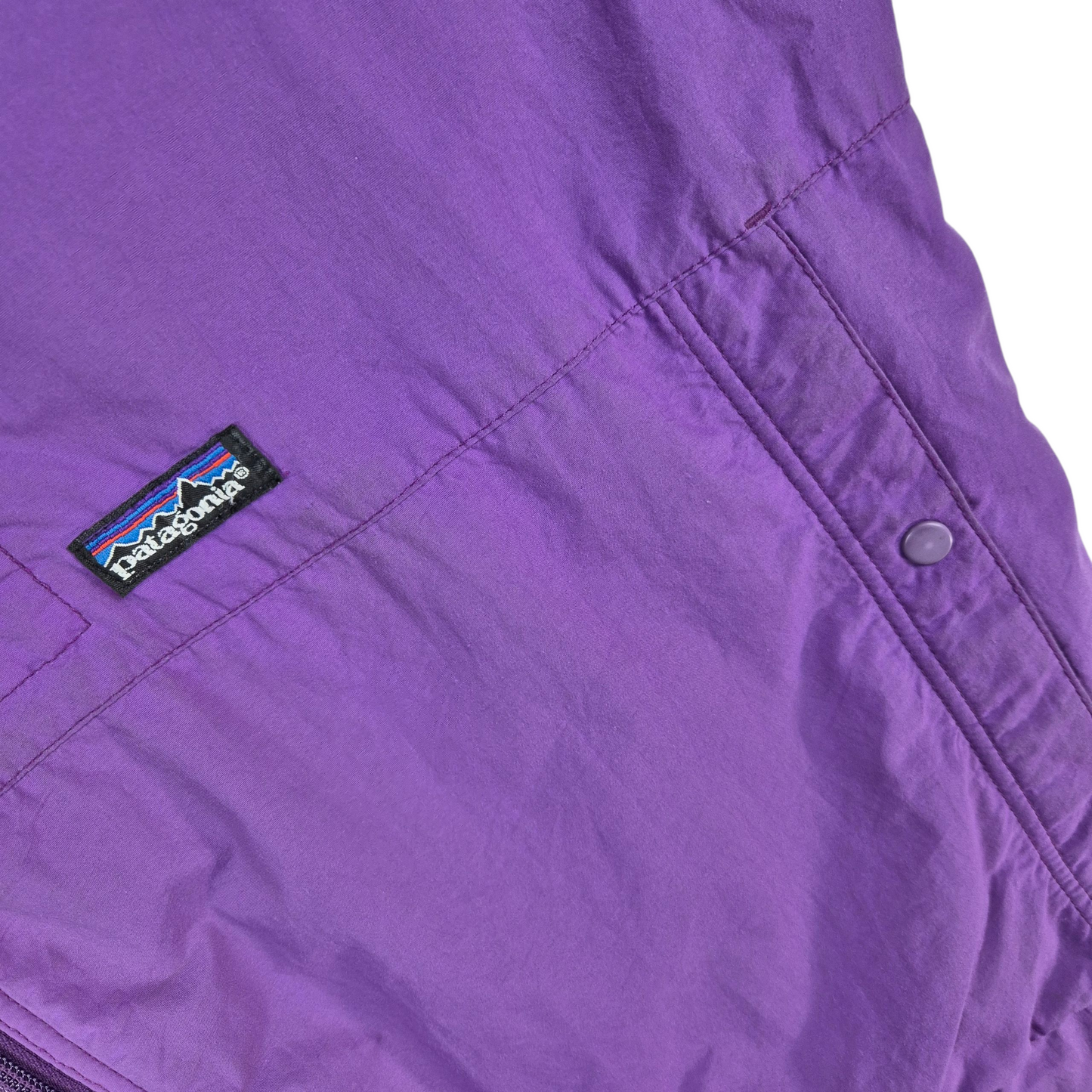 Vintage Patagonia 90's Purple USA Made Spray Jacket Size L