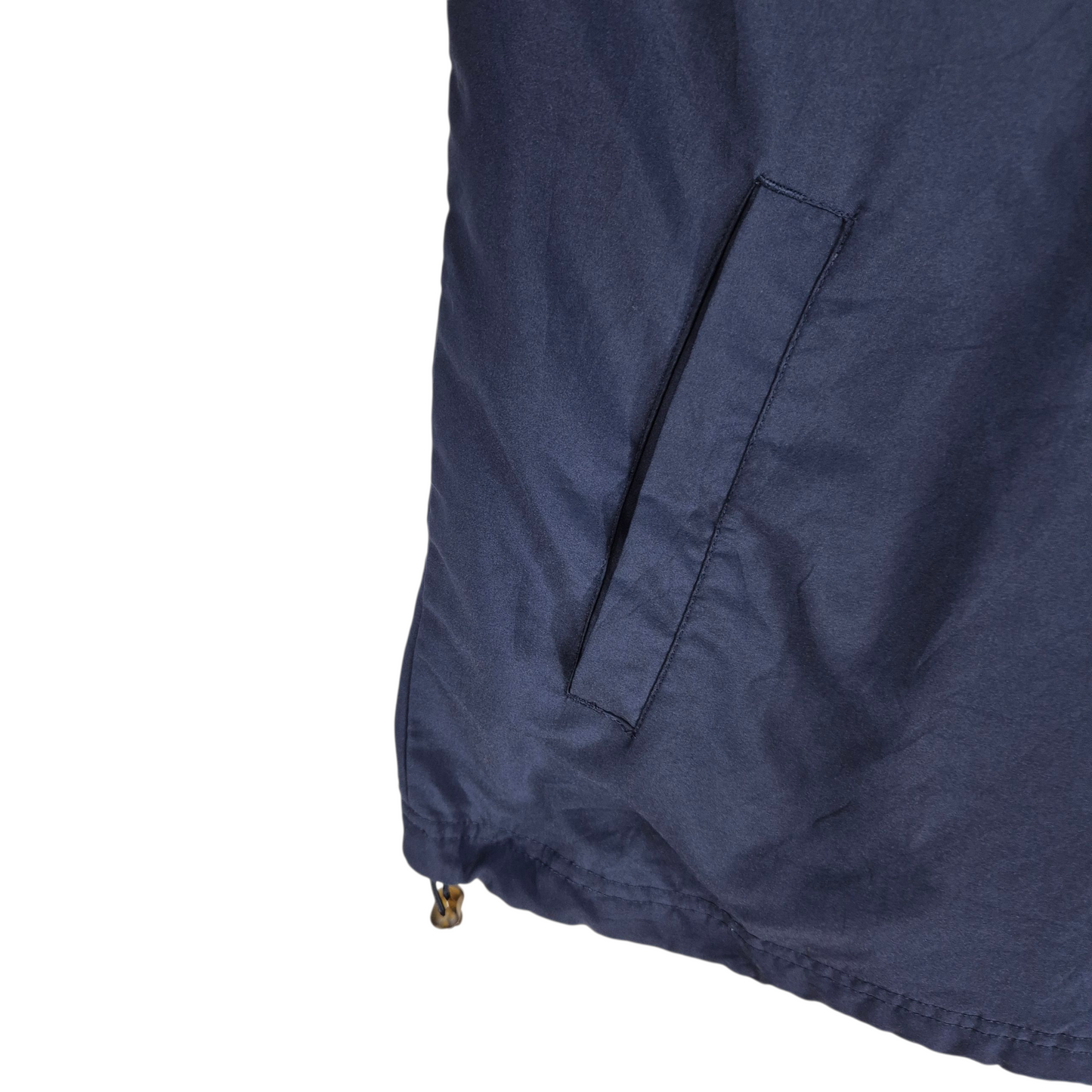 Vintage Reebok 2000's Dark Blue Spray Jacket Size XL