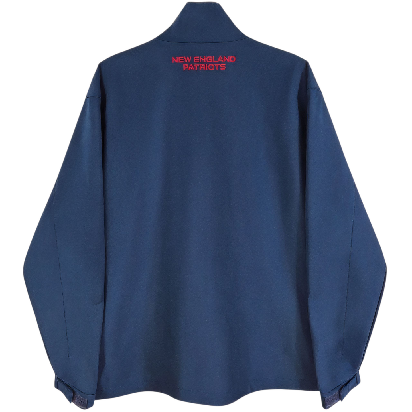 NFL New England Patriots Dark Blue Windbreaker Jacket Size 2XL