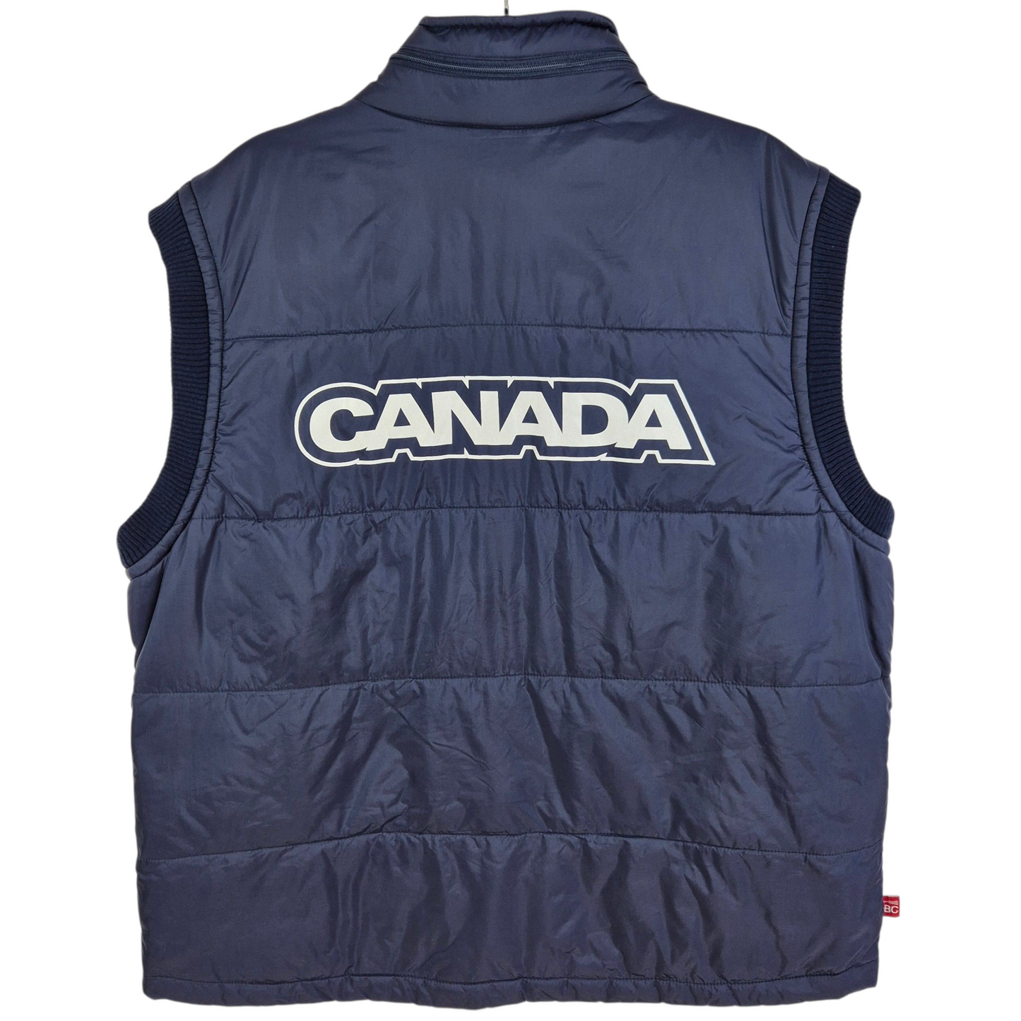 Canada Olympic Team Dark Blue Padded Gilet Vest Size L