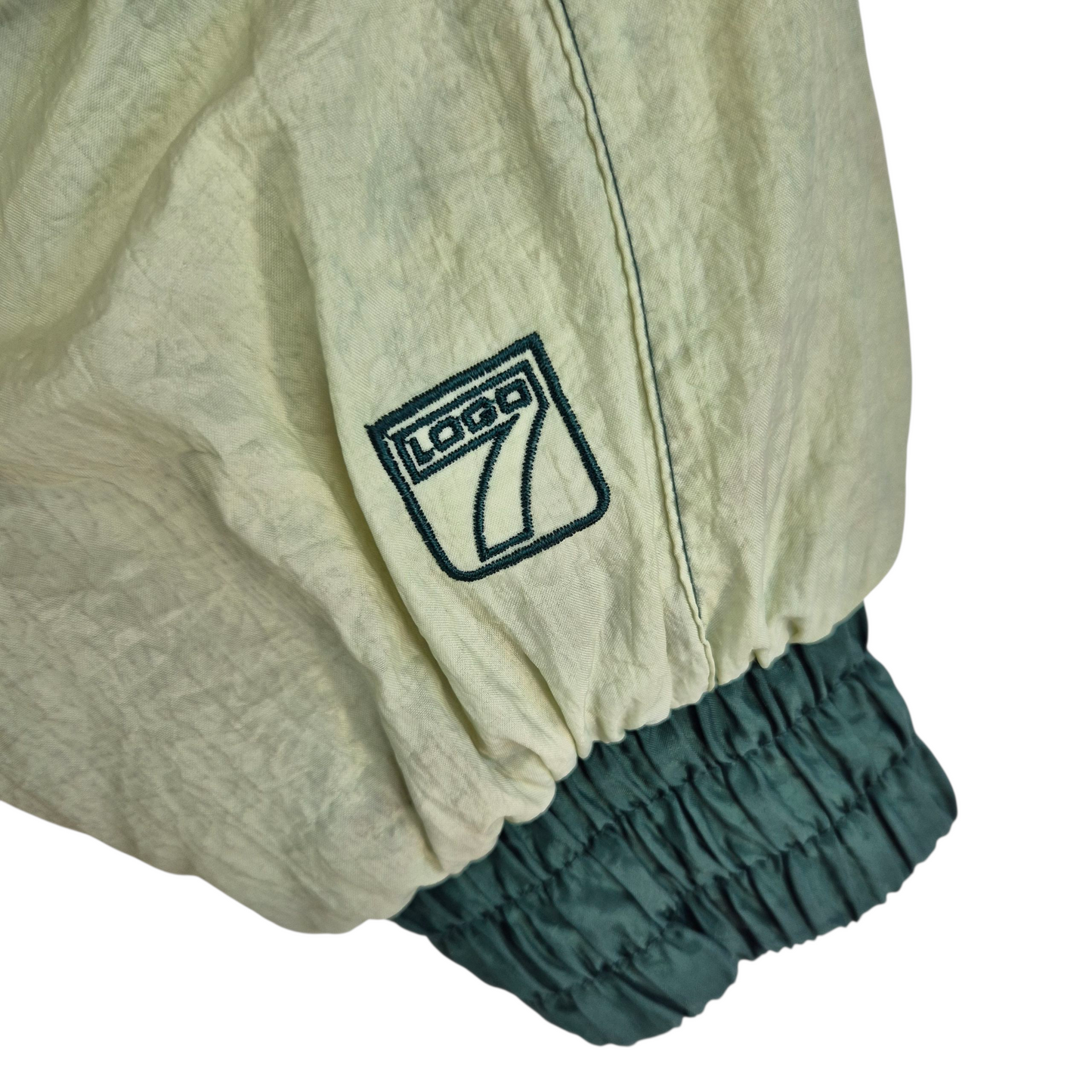 Vintage Logo 7 NFL Green Bay Packers 90's Quilted Jacket Size L