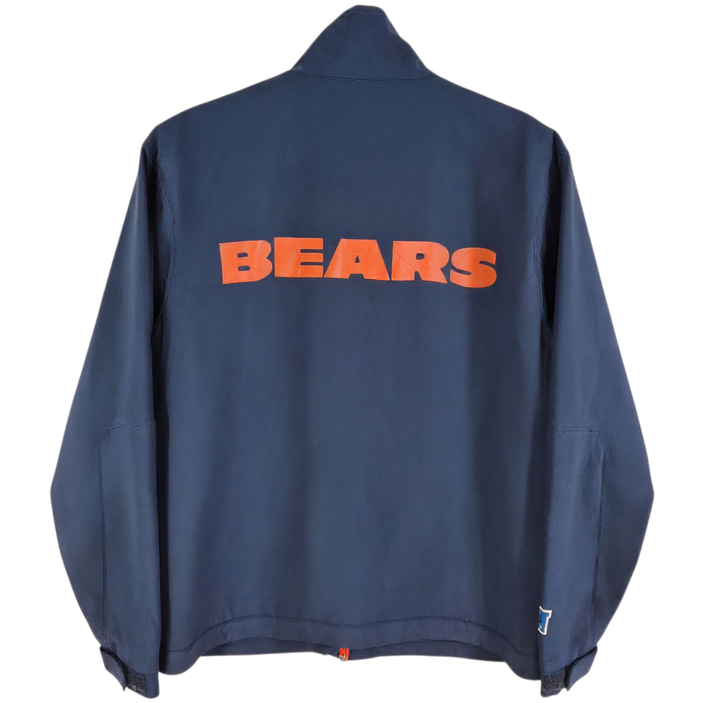 NFL Chicago Bears Dark Blue Windbreaker Jacket Size M