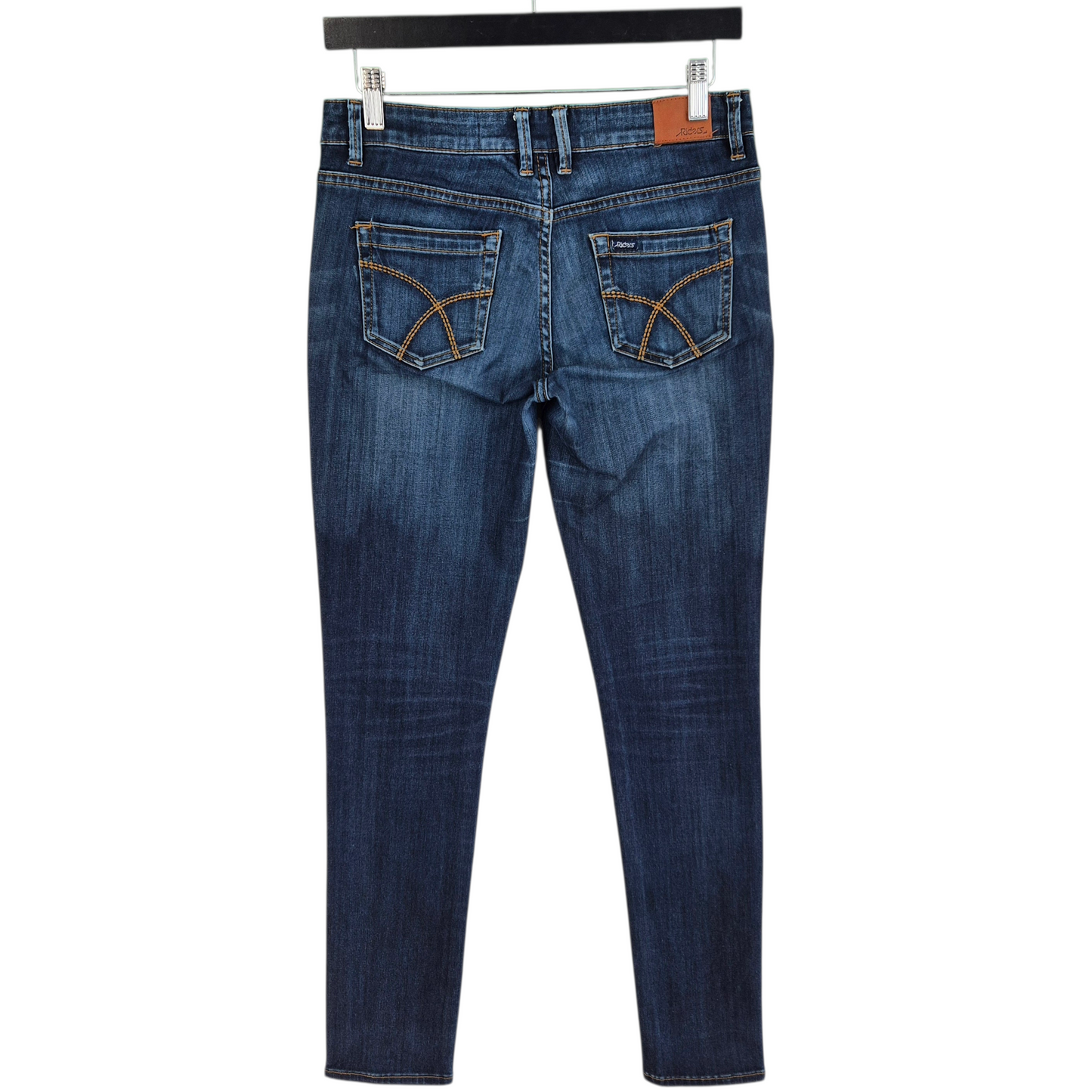 Lee Riders Jeans Womens Dark Blue Super Skinny Stretch Denim W28