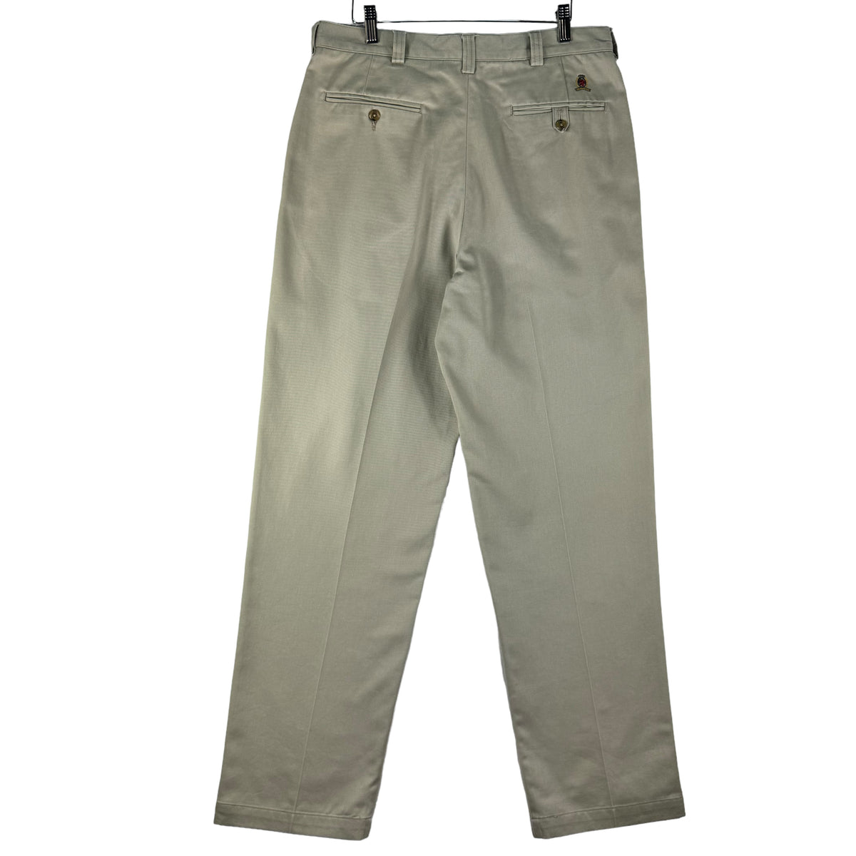 Vintage Tommy Hilfiger 90's Light Brown Tapered Leg Chino Pants W33