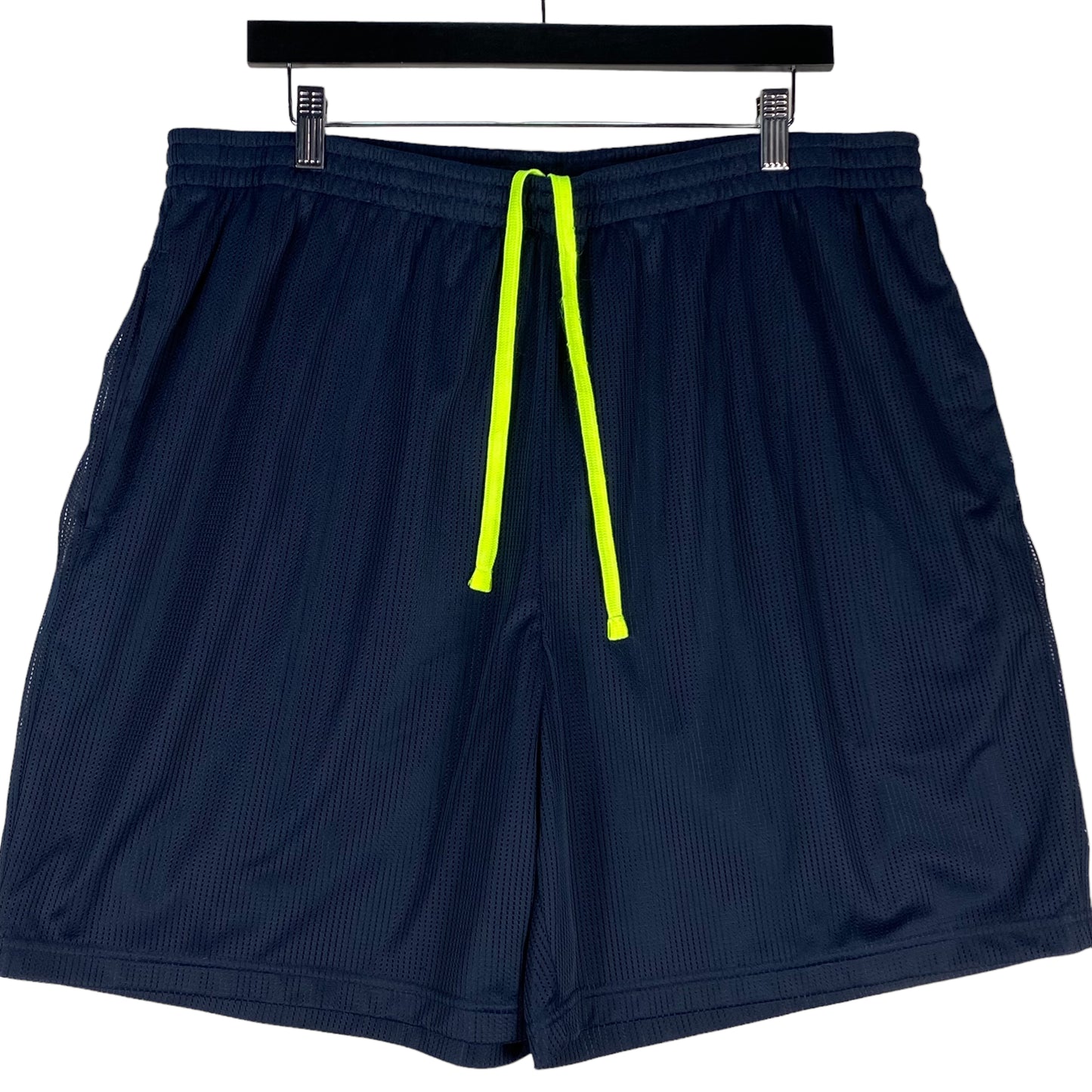 Starter Dark Blue Basic Blank Sport Shorts Size XL