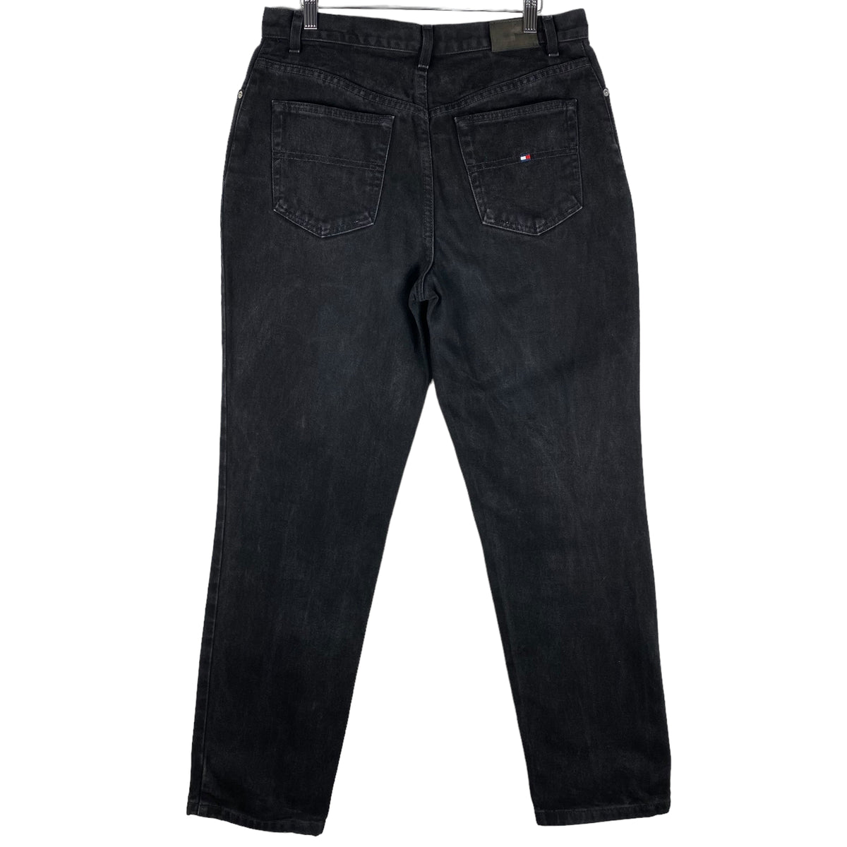 Tommy Hilfiger Jeans Womens Black Low Rise Denim Bottoms W32