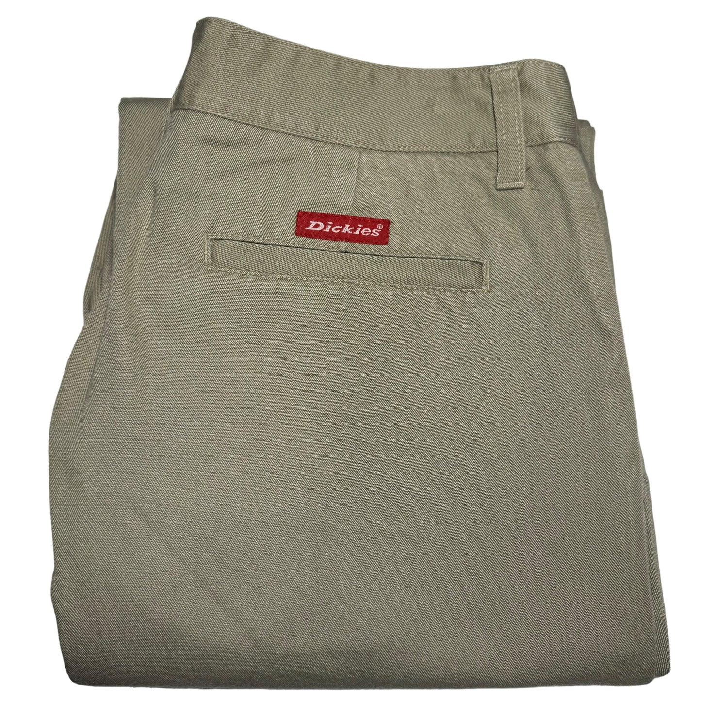 Dickies Womens Light Brown Regular Straight Leg Chino Pants W30