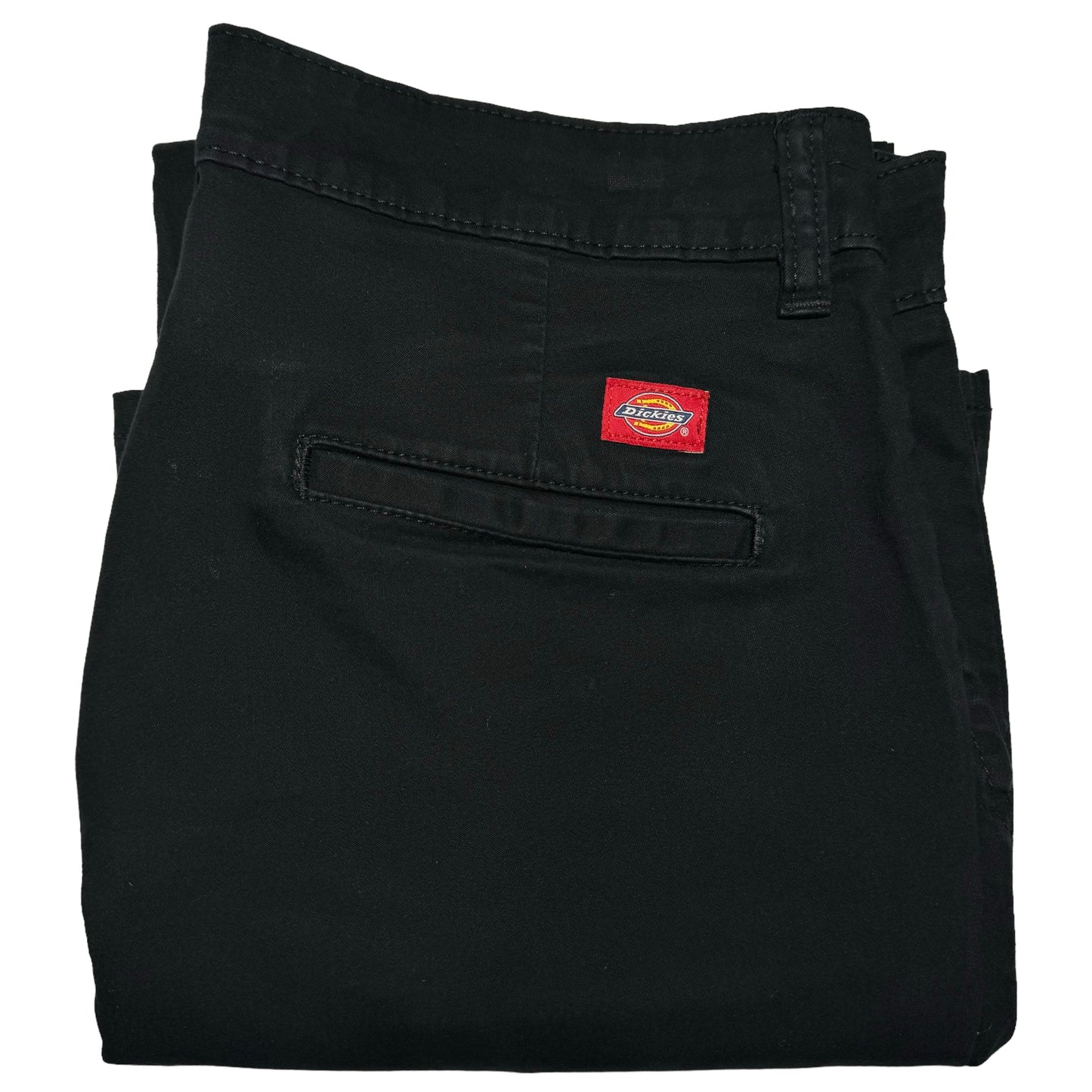 Dickies Womens Black Stretch Bootcut Chino Pants W32