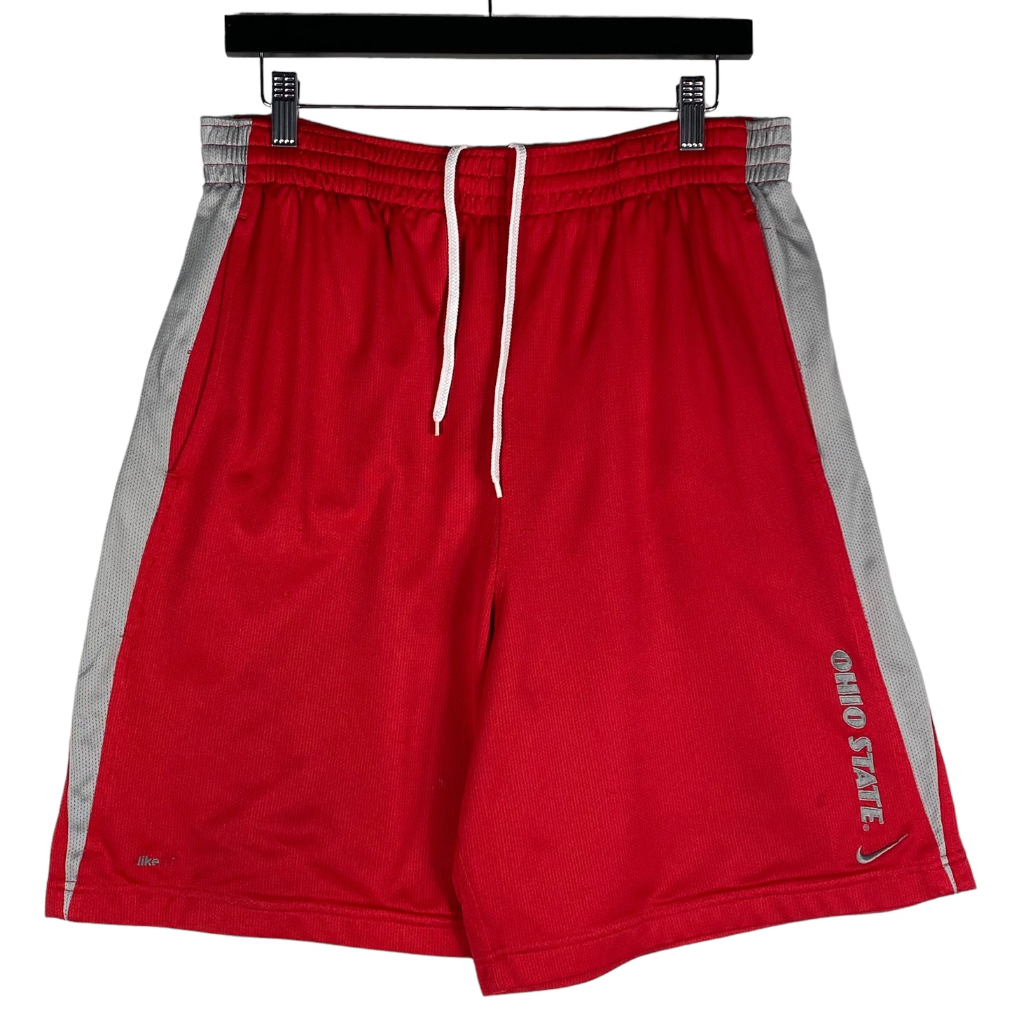 Vintage Nike Team 2000's Red Ohio State Sport Shorts Size M
