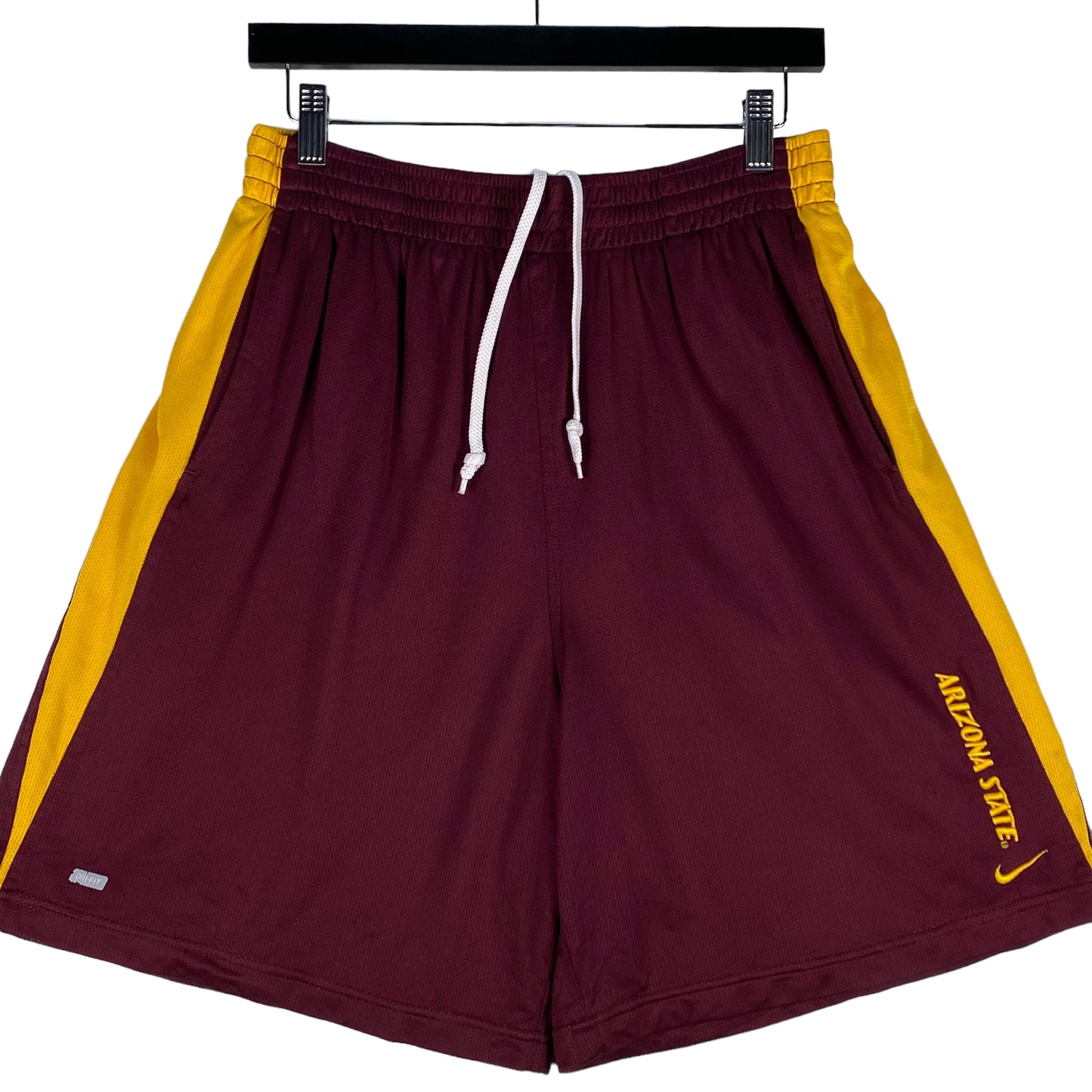 Vintage Nike Team 2000's Maroon Brown Arizona State Shorts Size L
