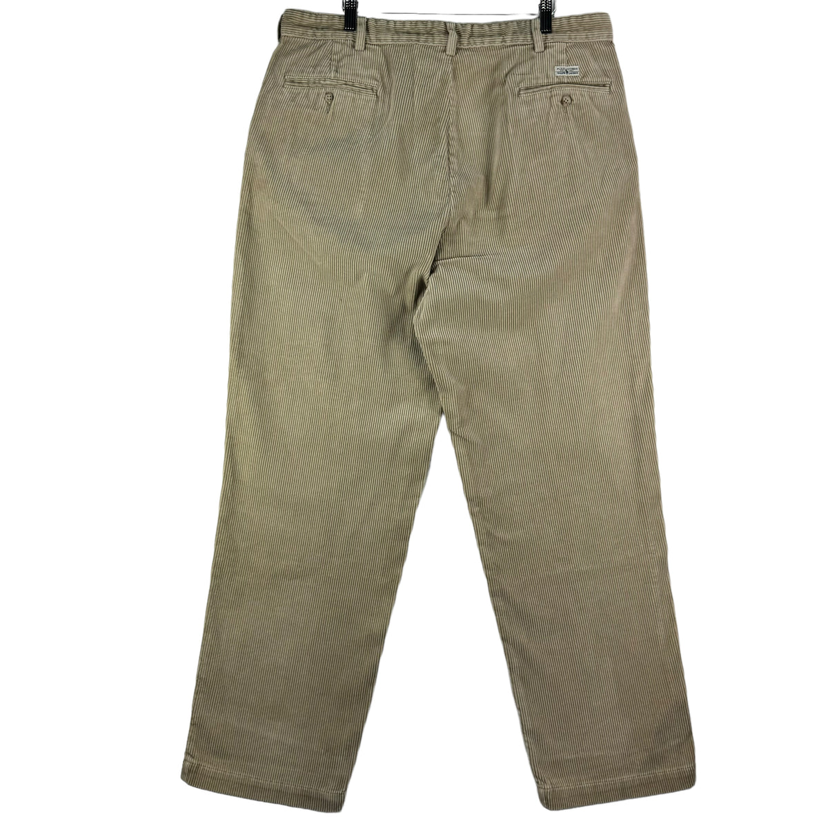Vintage Polo Ralph Lauren 90's Light Brown Coduroy Pants W38