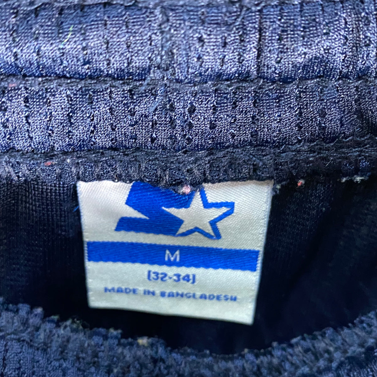 Starter Dark Blue Basic Blank Sport Shorts Size M