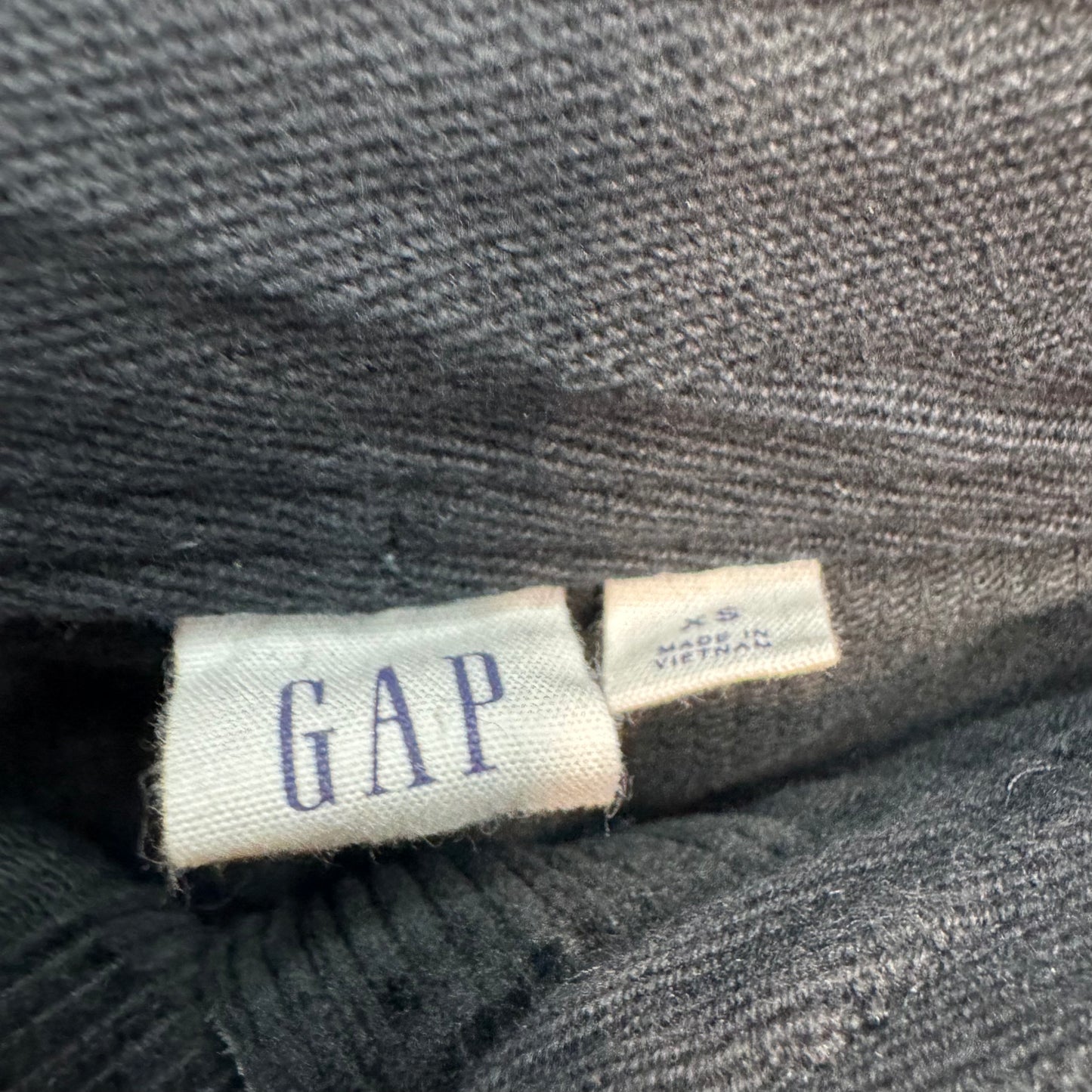 GAP Womens Black Corduroy Skirt W26