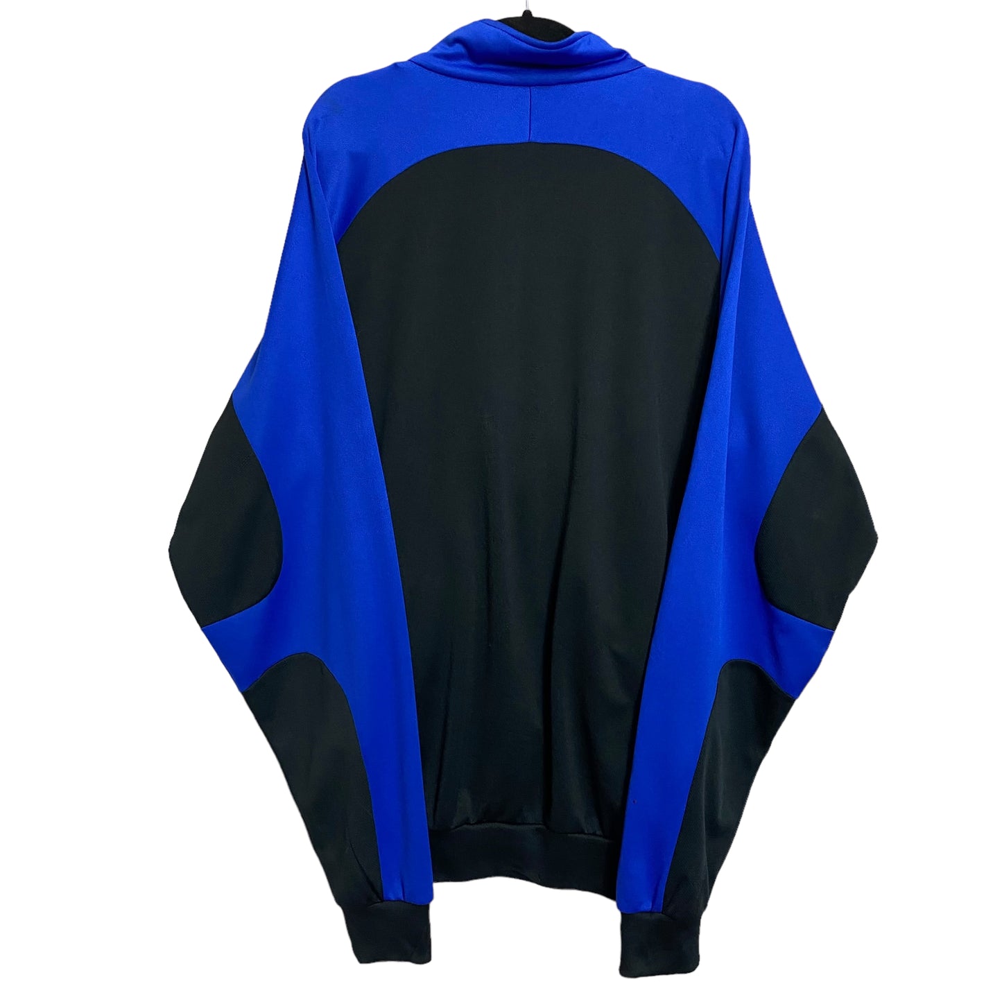 Adidas 2000's Black & Blue Virginia Soccer Track Top Sport Jacket Size L