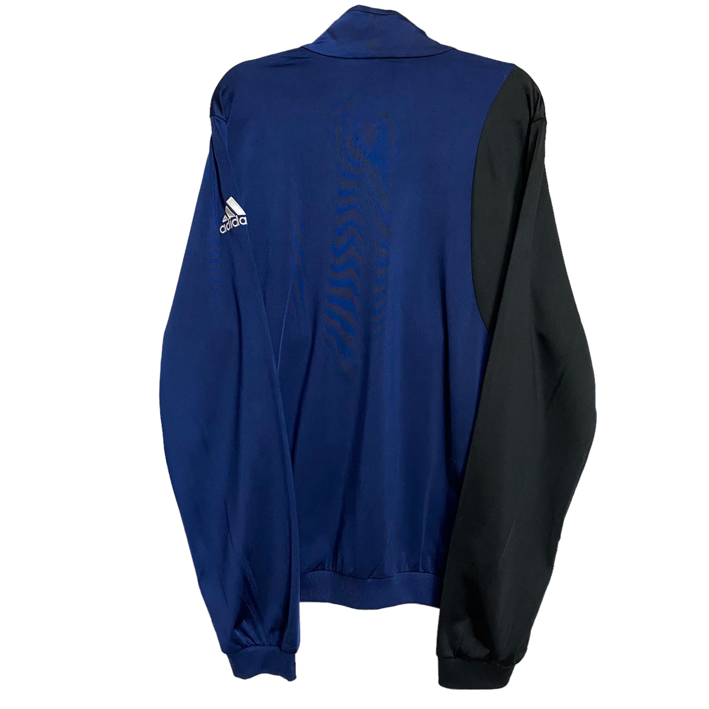 Adidas 2000's Dark Blue Soccer Full Zip Track Top Sport Jacket Size S