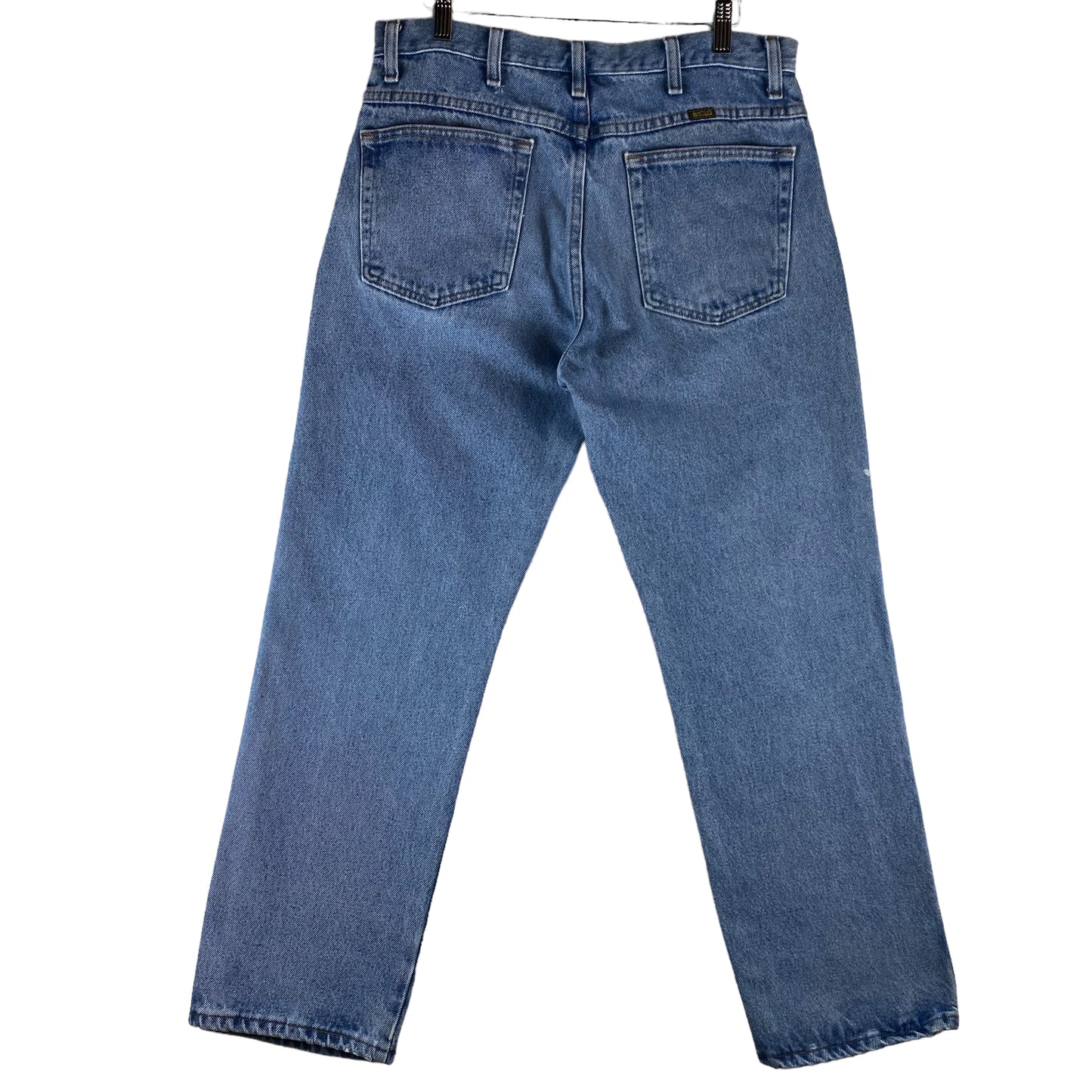 Vintage Rustler Jeans 90's Blue Regular Fit Rigid Denim Bottoms W34
