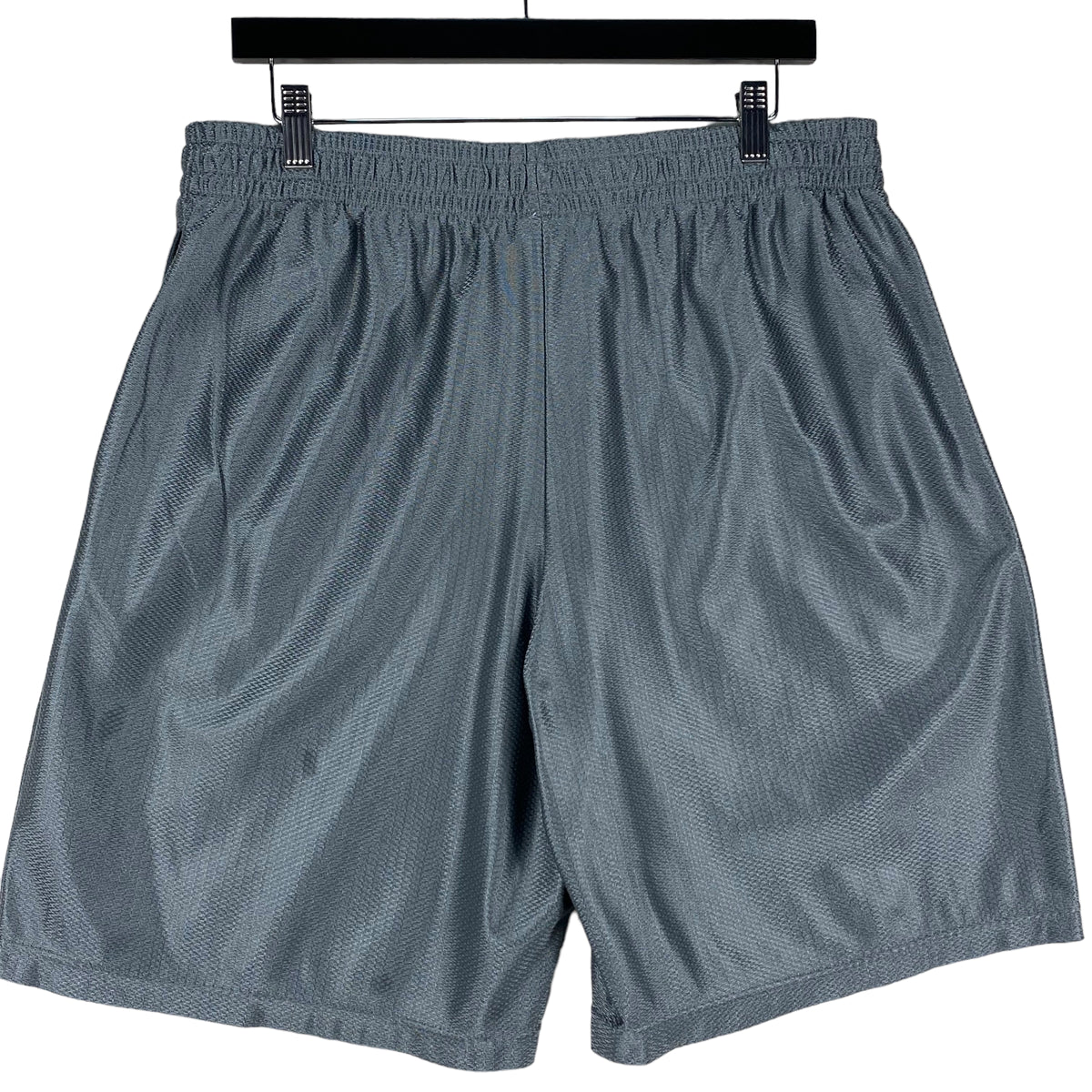 Starter Shiny Grey Sport Shorts Size L