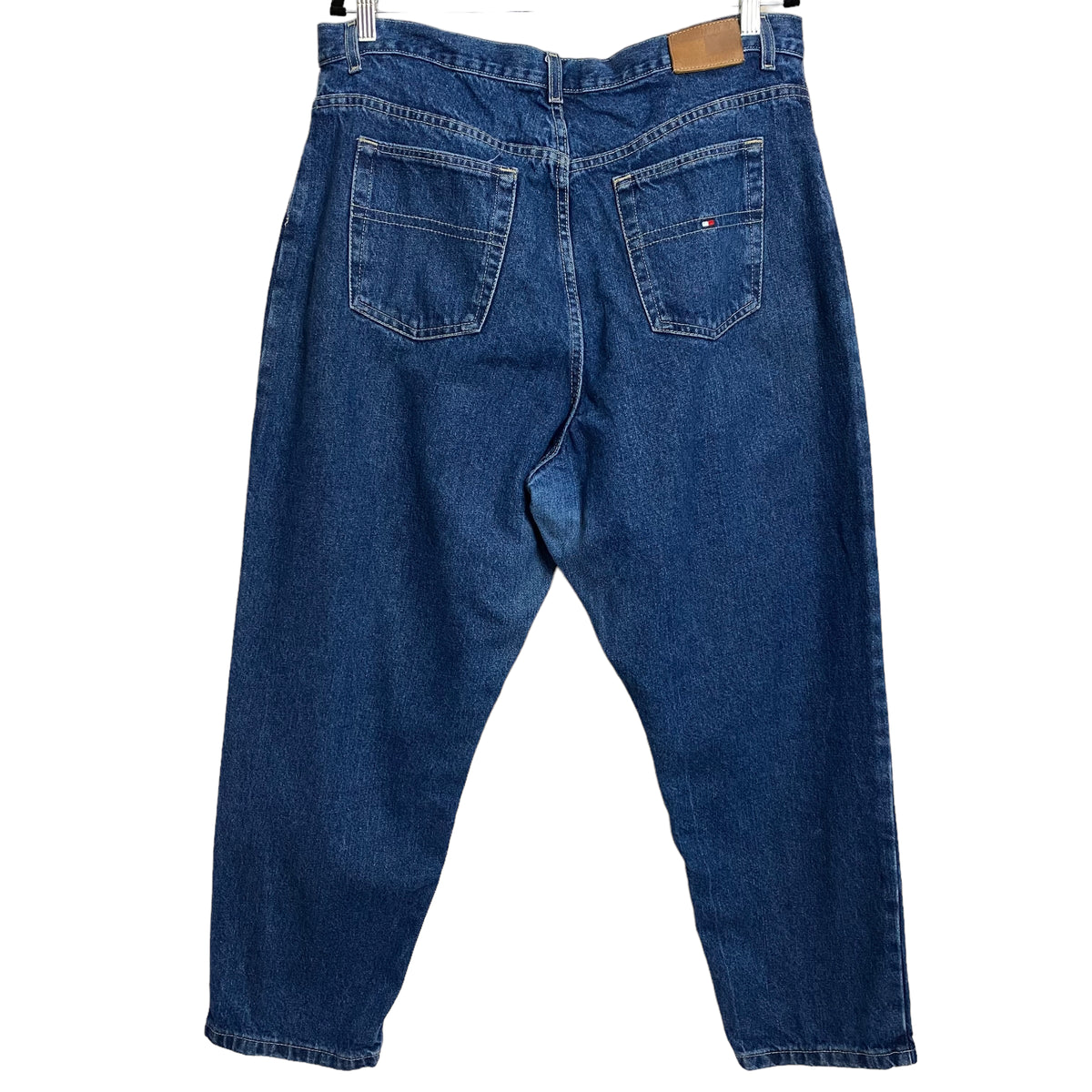Vintage Tommy Hilfiger Jeans Womens 90's Dark Blue Low Rise Denim Bottoms W37