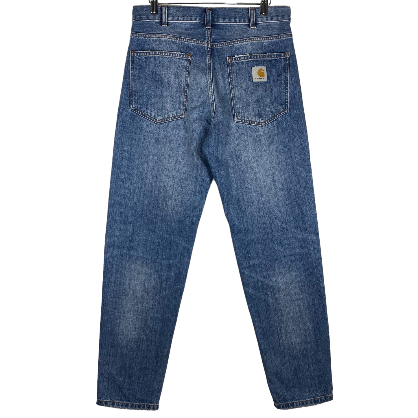Carhartt Jeans Womens Blue High Waist Tapered Leg Denim W30