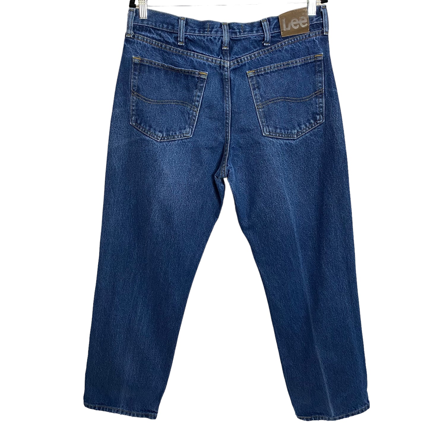 Vintage Lee Jeans Blue Regular Straight Denim Pant Bottoms W35