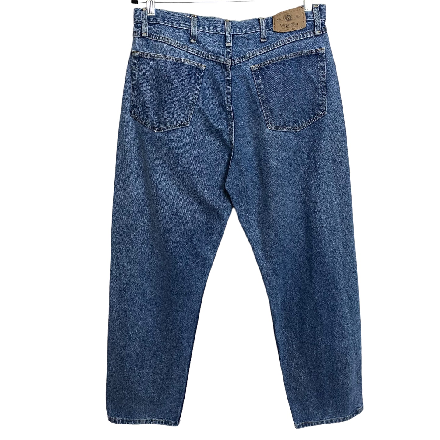 Wrangler Jeans Blue Regular Tapered Leg Denim Pant Bottoms W34