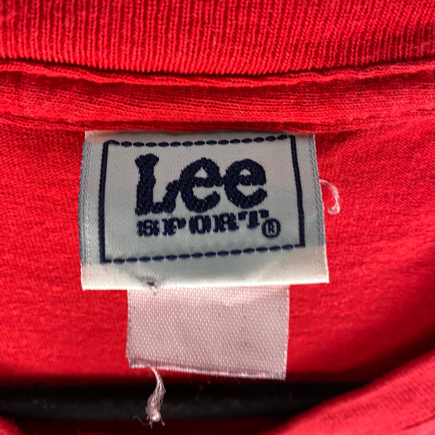 Vintage 2004 Lee Sport Washington Nationals Red Tee Shirt Size M