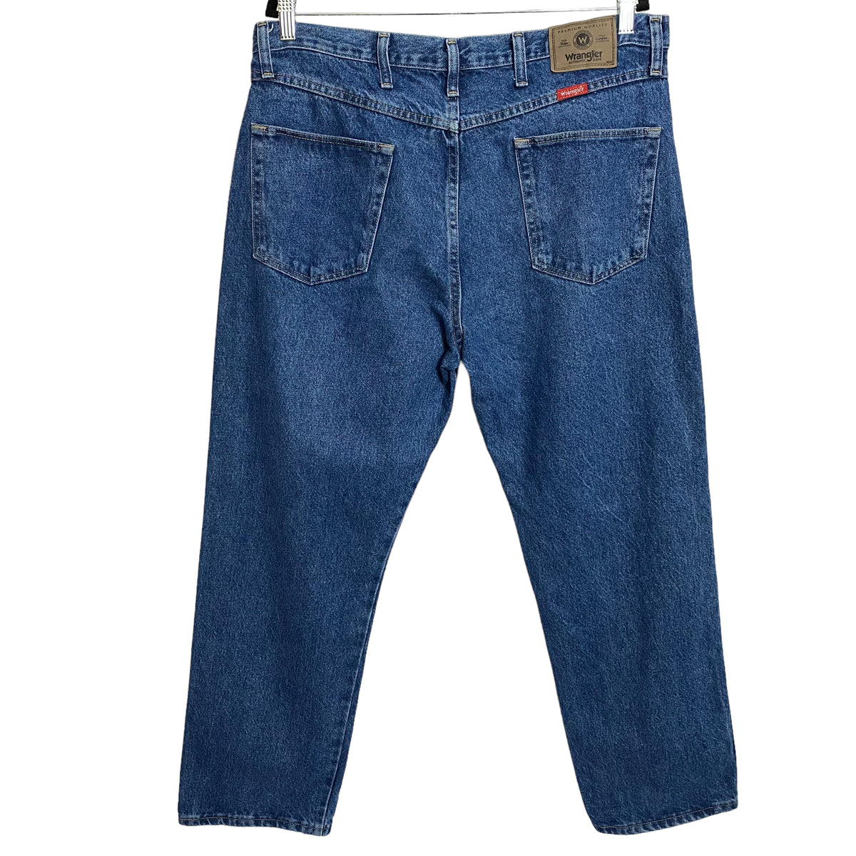 Wrangler Jeans Blue Regular Tapered Leg Denim Pant Bottoms W38