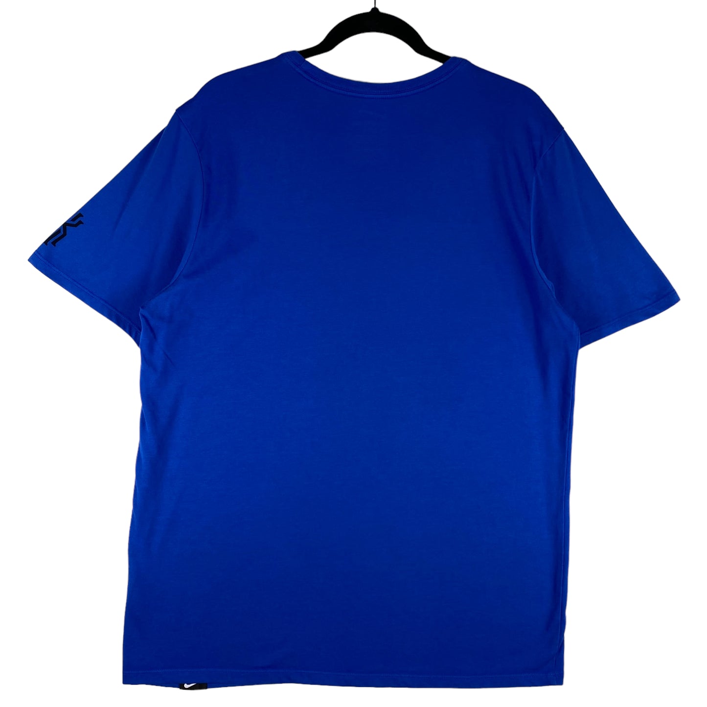 Nike Blue Kyrie Irving Blue Athletic Fit Cotton Tee Shirt Size L