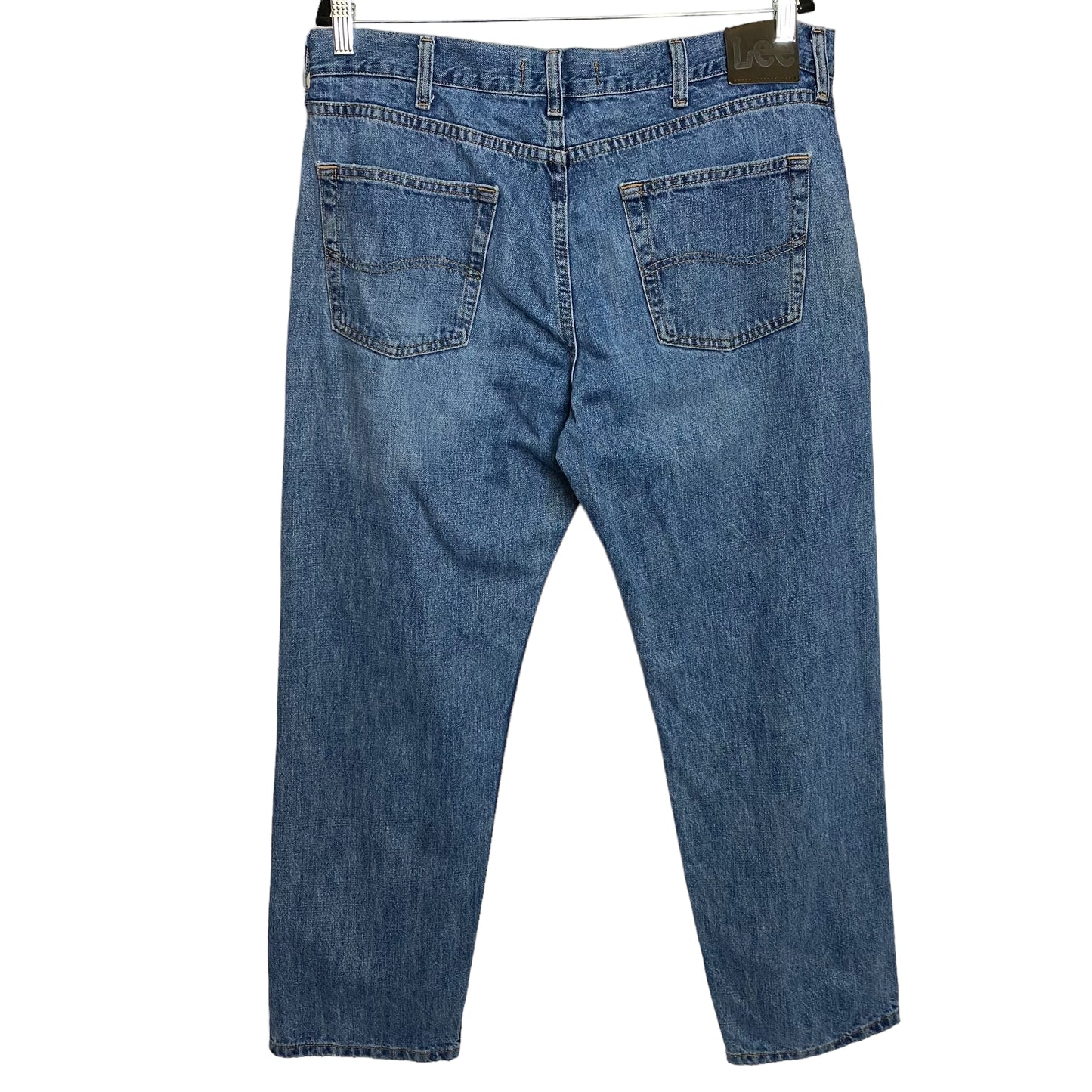 Lee Jeans 2000's Light Blue Regular Straight Denim Pant Bottoms W36