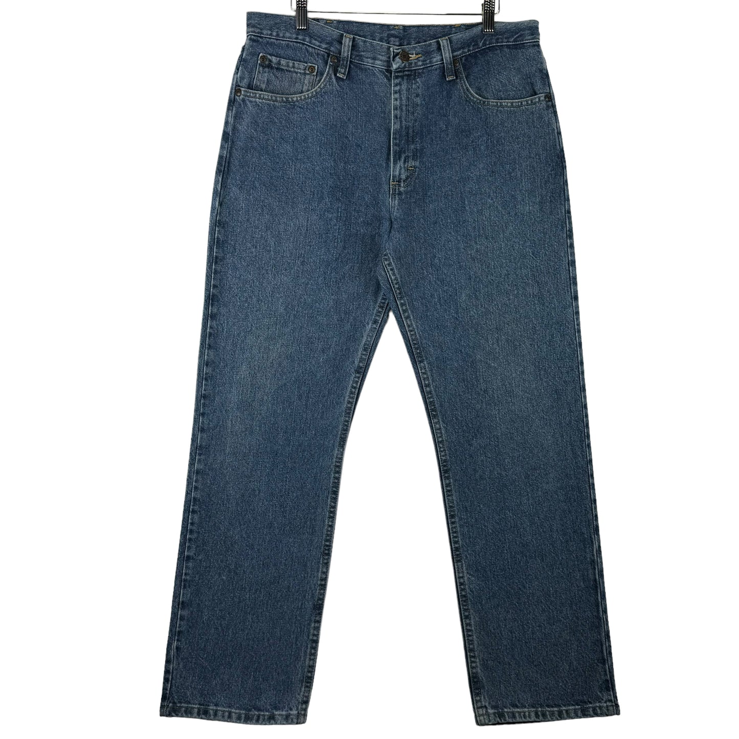 Vintage Wrangler Jeans 2000's Blue Classic Heavy Rigid Denim Bottoms W34