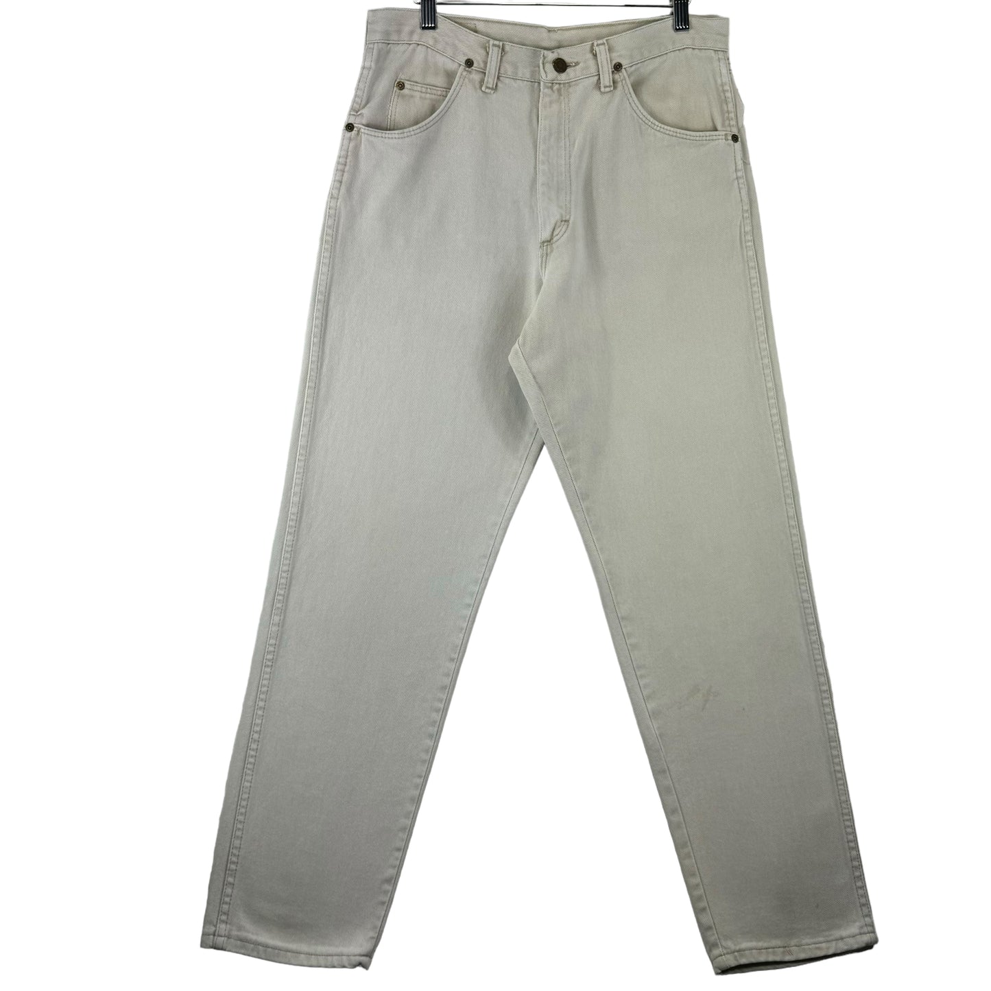 Vintage Wrangler Jeans 90's Light Brown Tapered Leg Denim W31