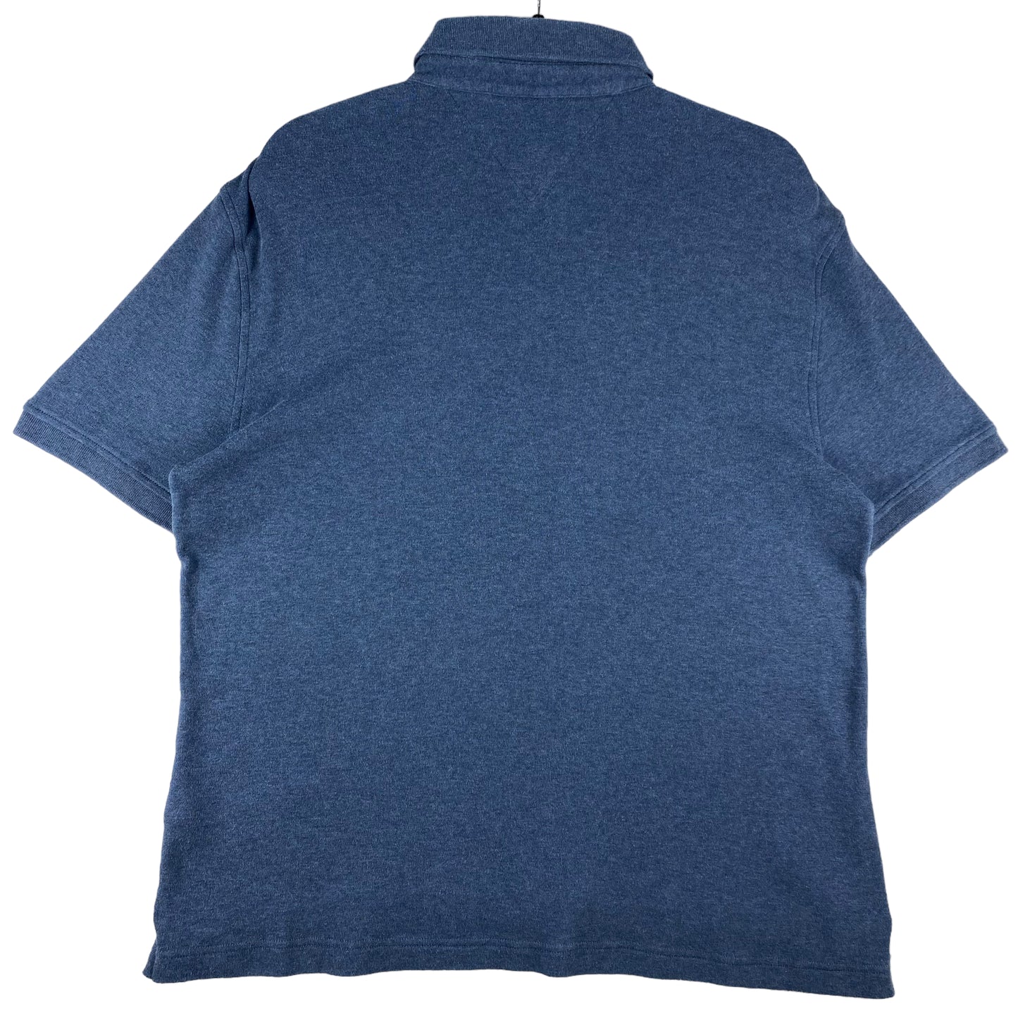 Tommy Hilfiger Steel Blue Stretch Cotton Polo Shirt Size M