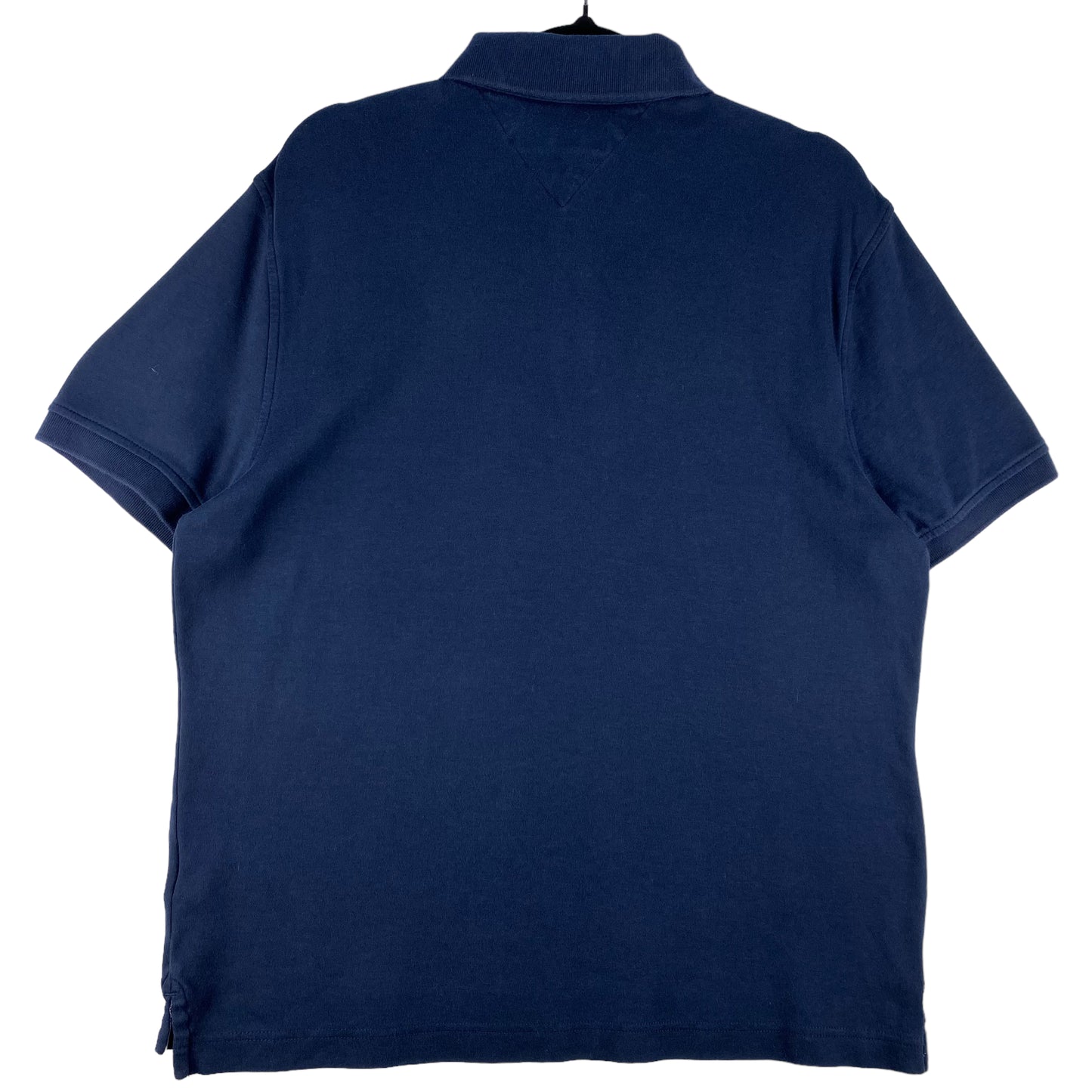 Tommy Hilfiger Dark Blue Stretch Cotton Polo Shirt Size S