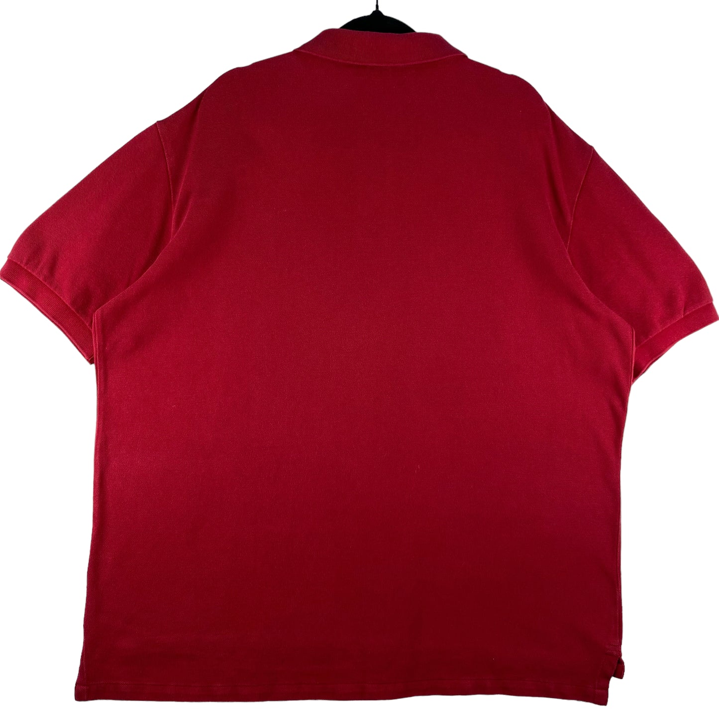 Vintage Polo Ralph Lauren 90's Red Cotton Polo Shirt Size XL